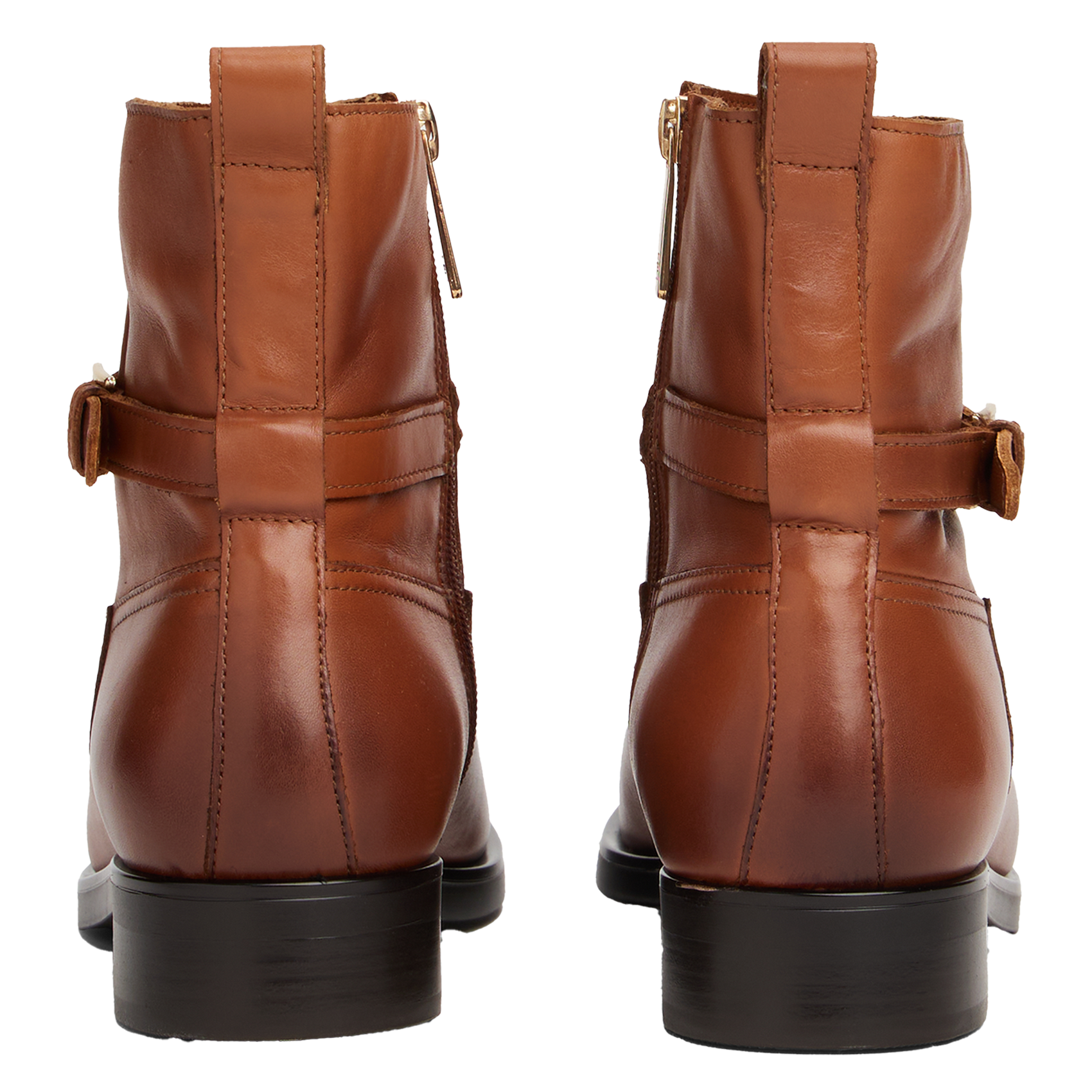 Bianca leather ankle boots TOMMY HILFIGER Brown