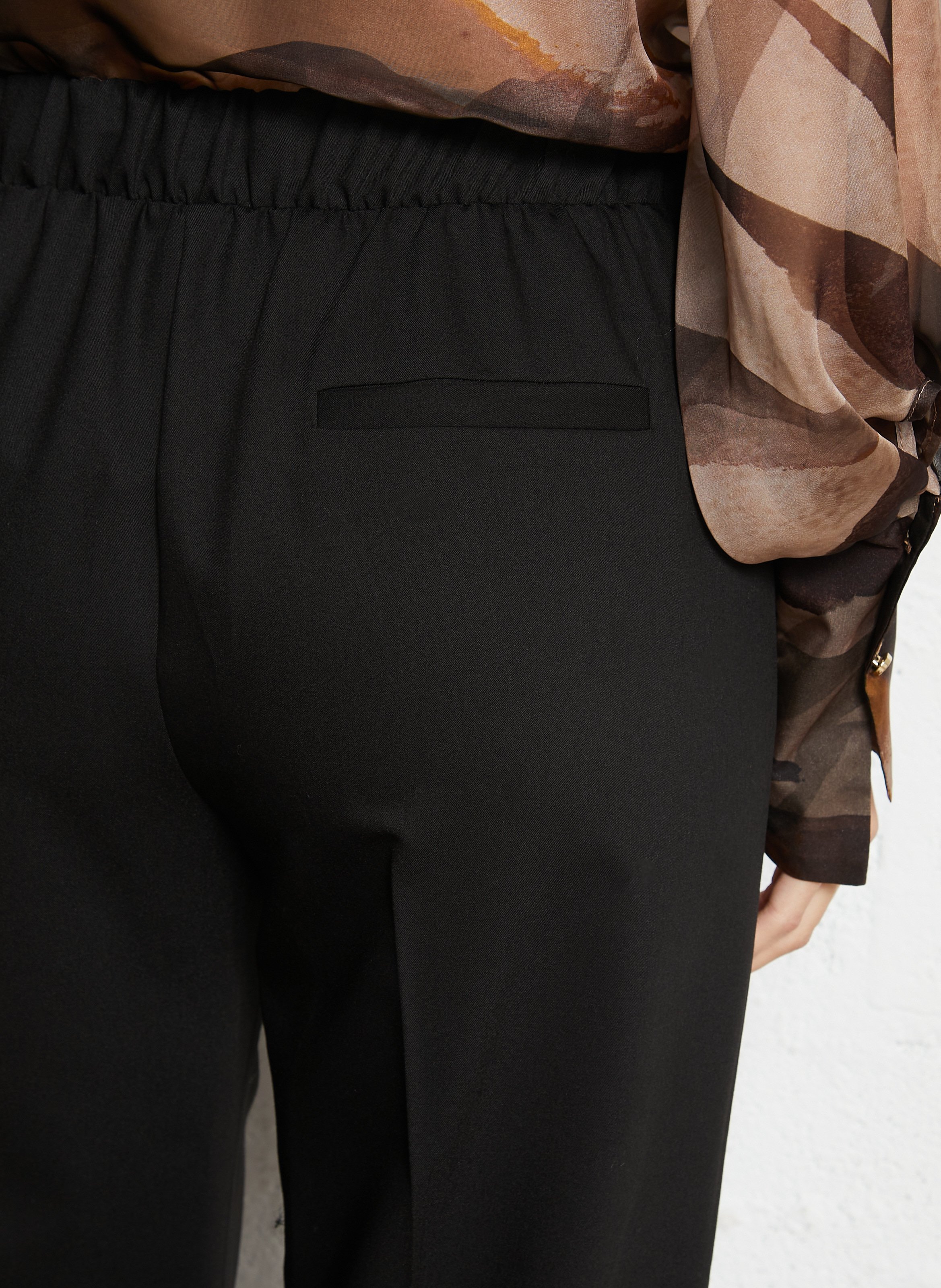 Pantalon droit  IMPERIAL Noir