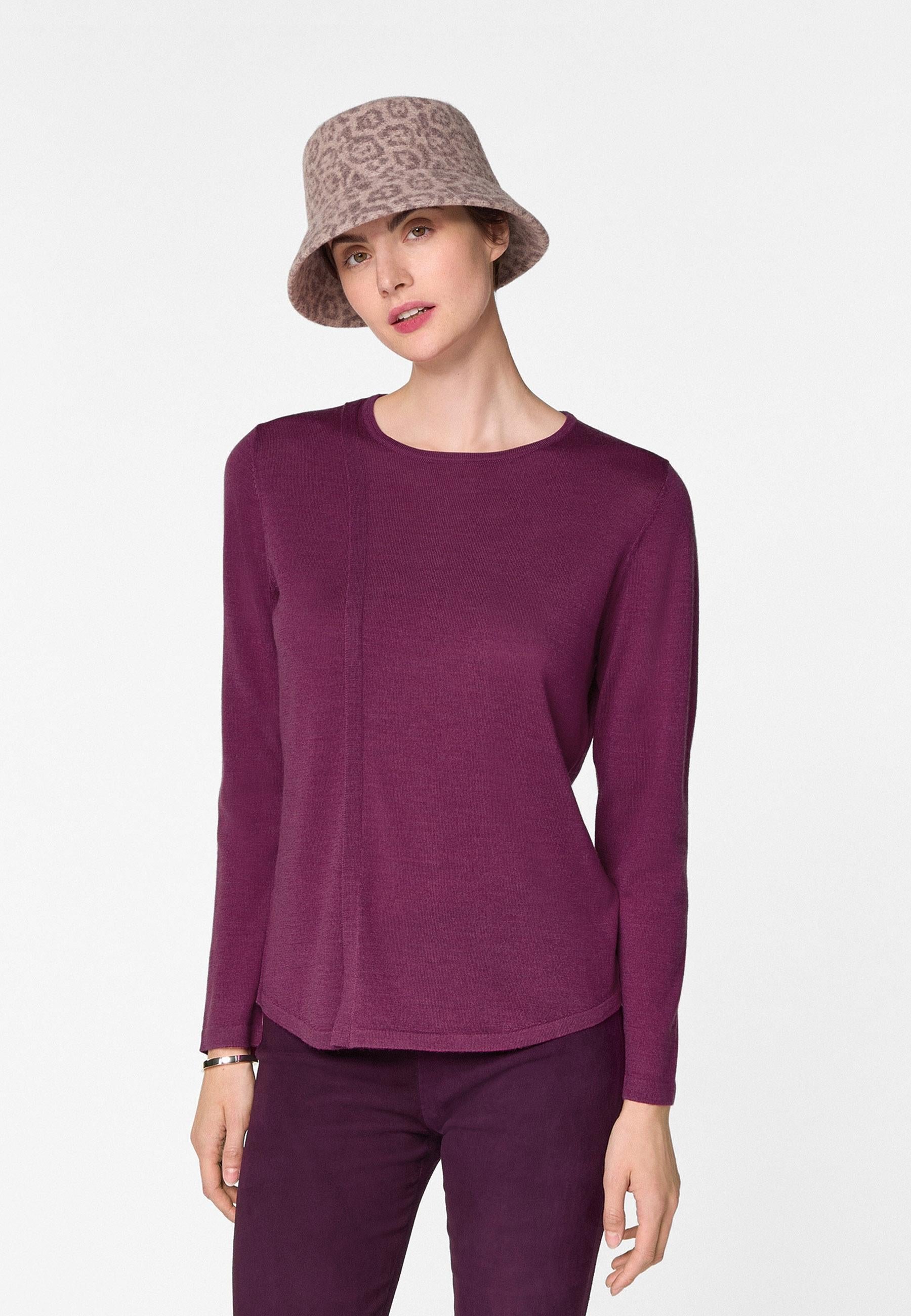 Merino wool sweater RODIER Purple