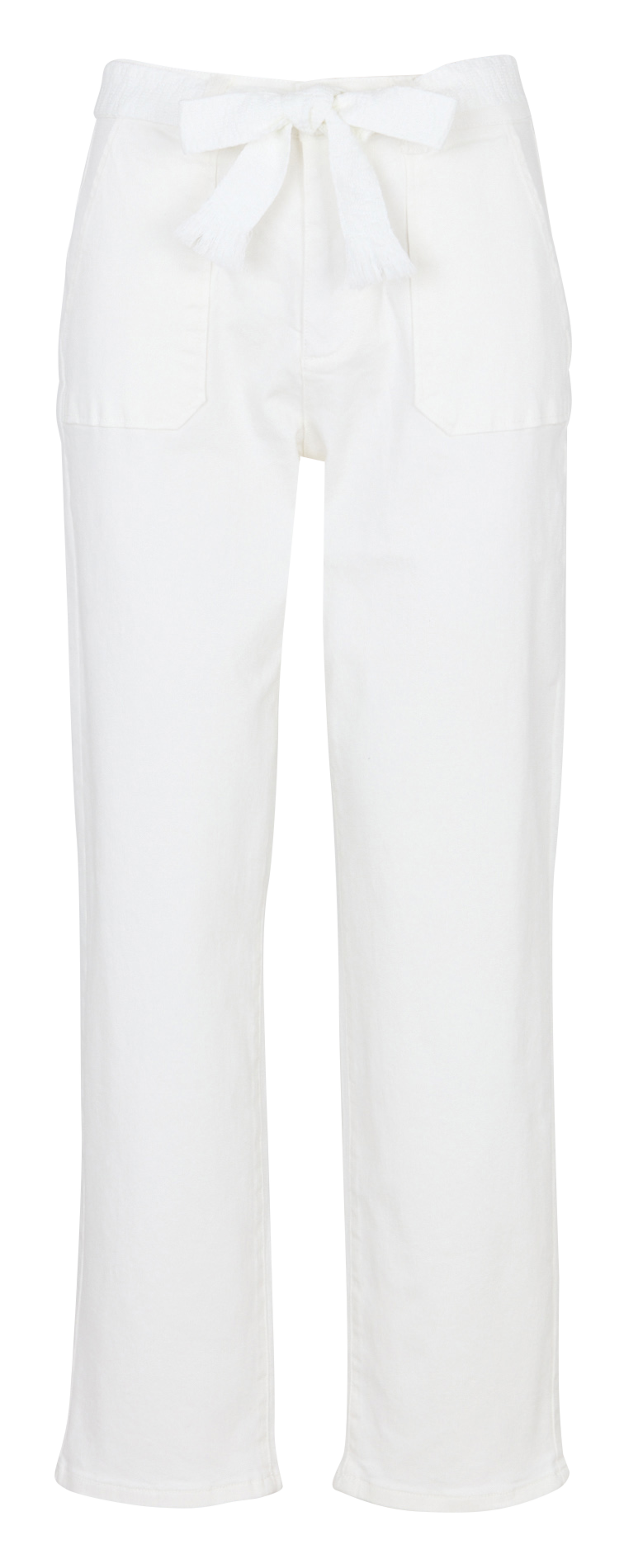 Jean droit en coton  LA PETITE ETOILE Blanc