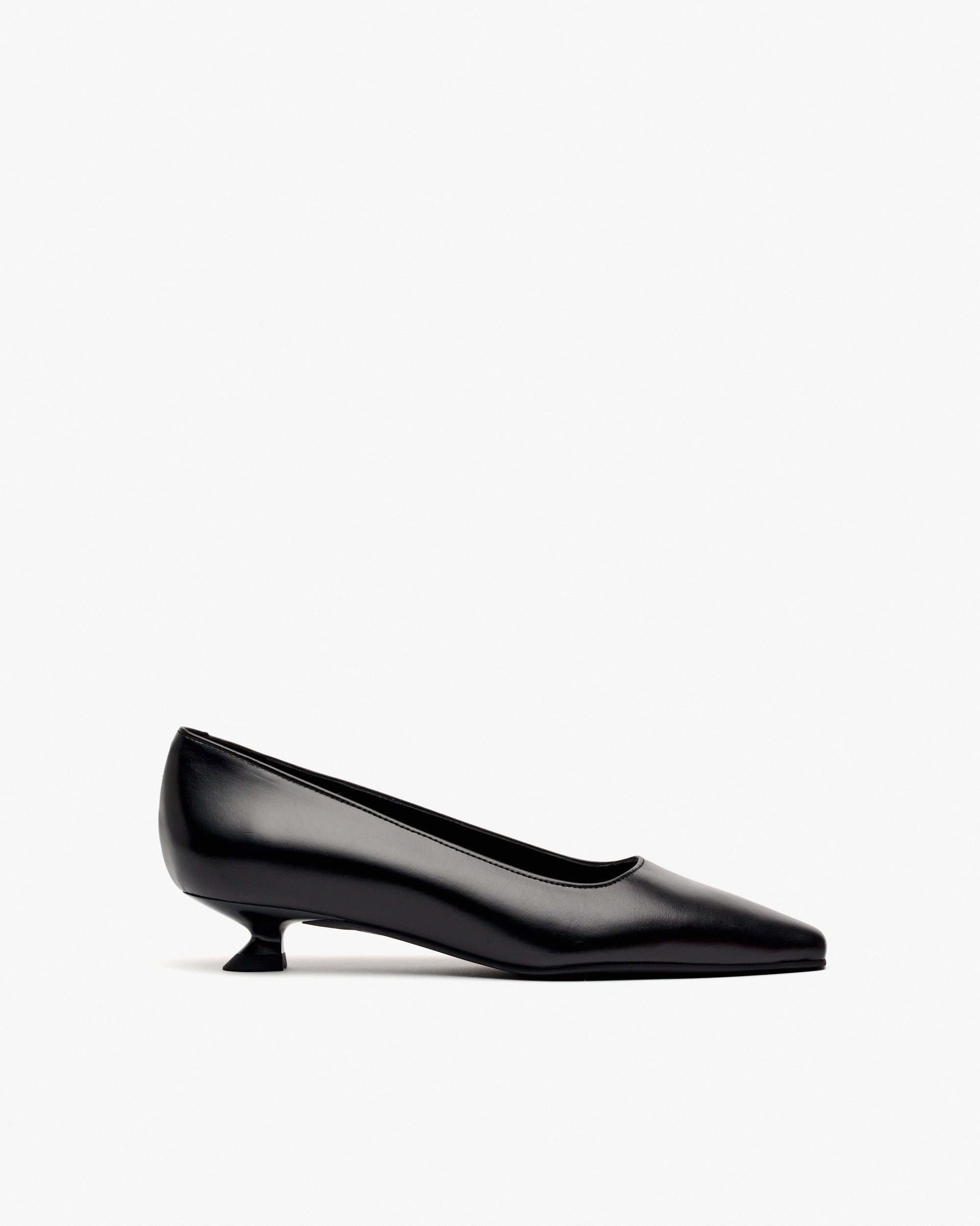 Black leather heels PEDRO MIRALLES Black