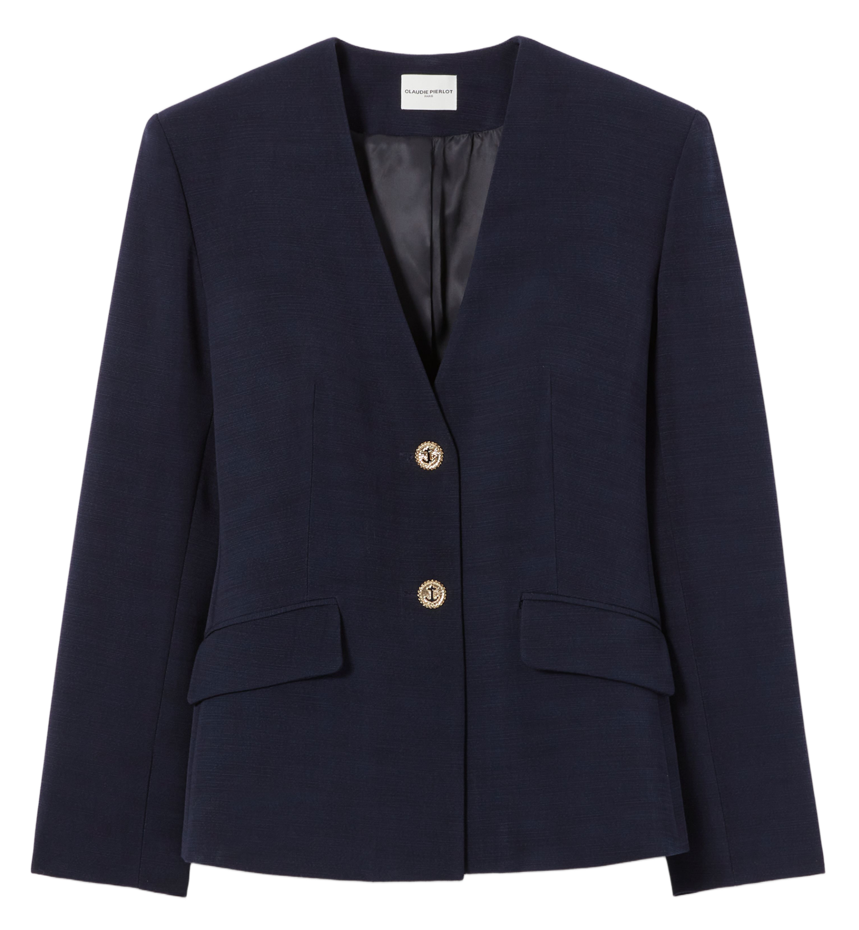 Jasje met V-hals CLAUDIE PIERLOT Blauw