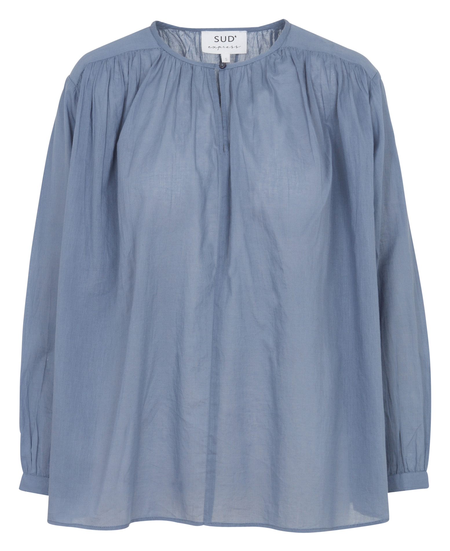 Weite Baumwollbluse SUD EXPRESS