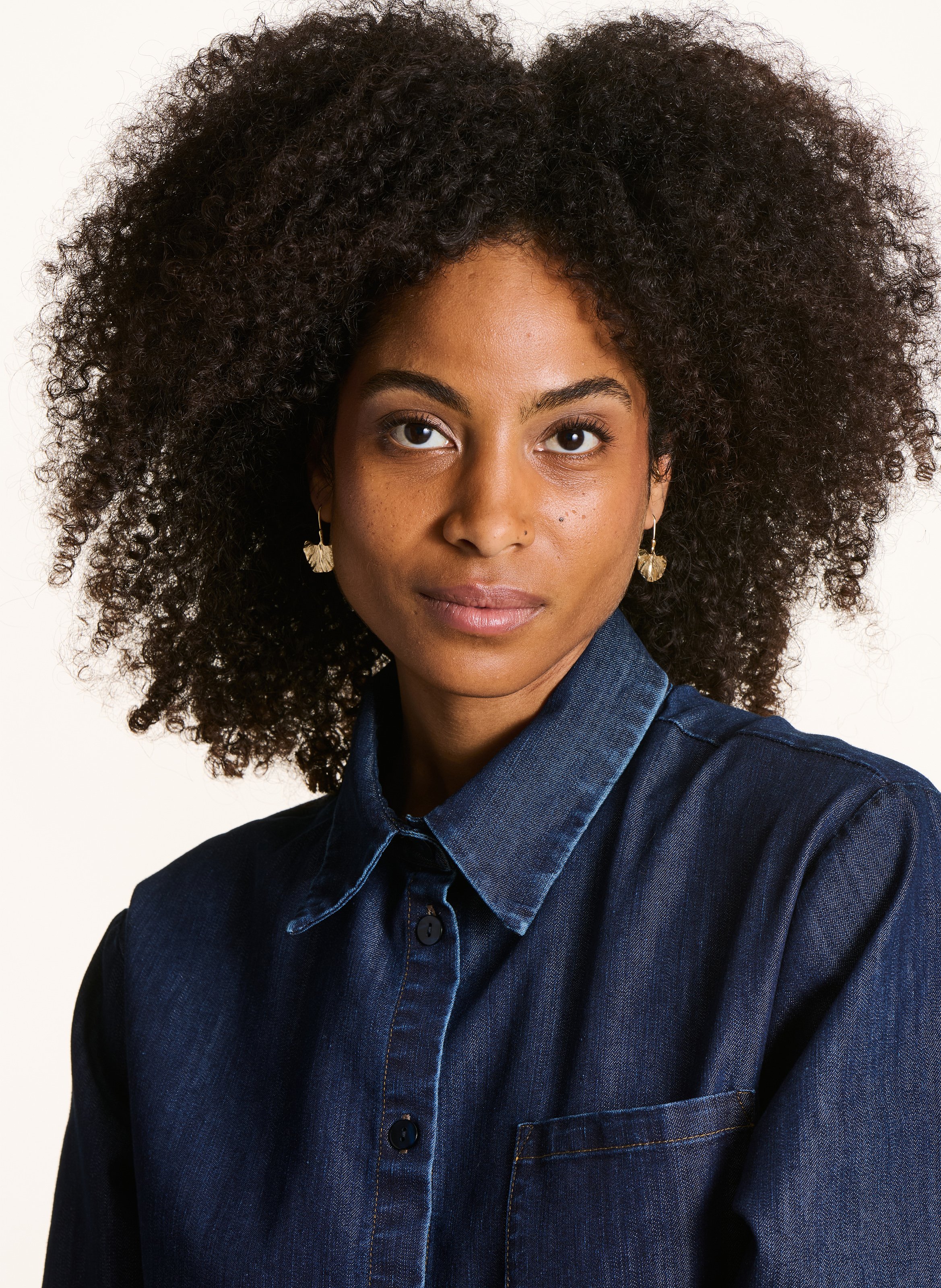 Atlantide - Hängeohrringe LA FEE MARABOUTEE Gelb