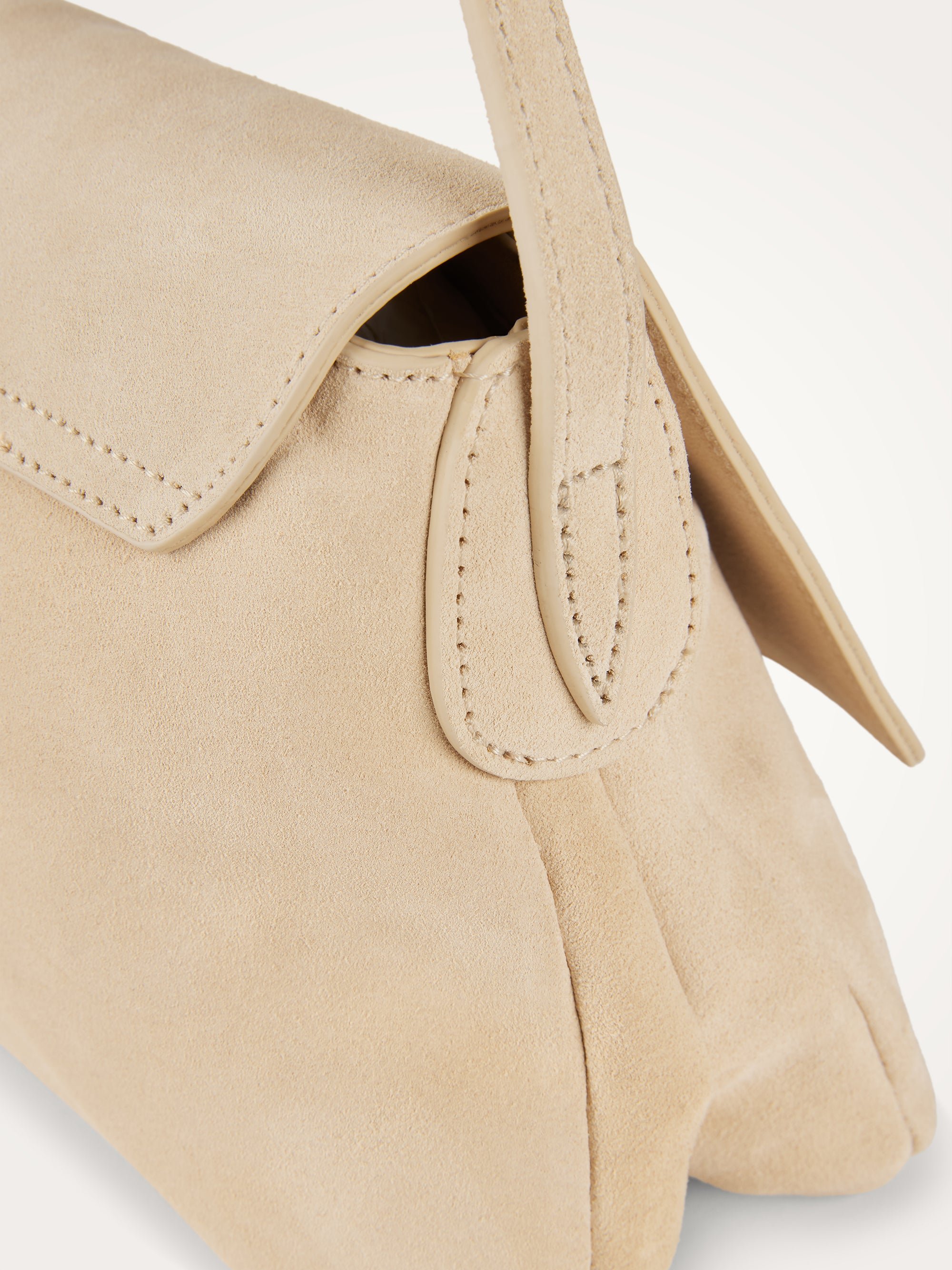 Crossbody bag with flap VANESSA WU Beige