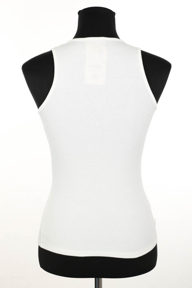 Azawood sleeveless top SEZANE - Seconde main White
