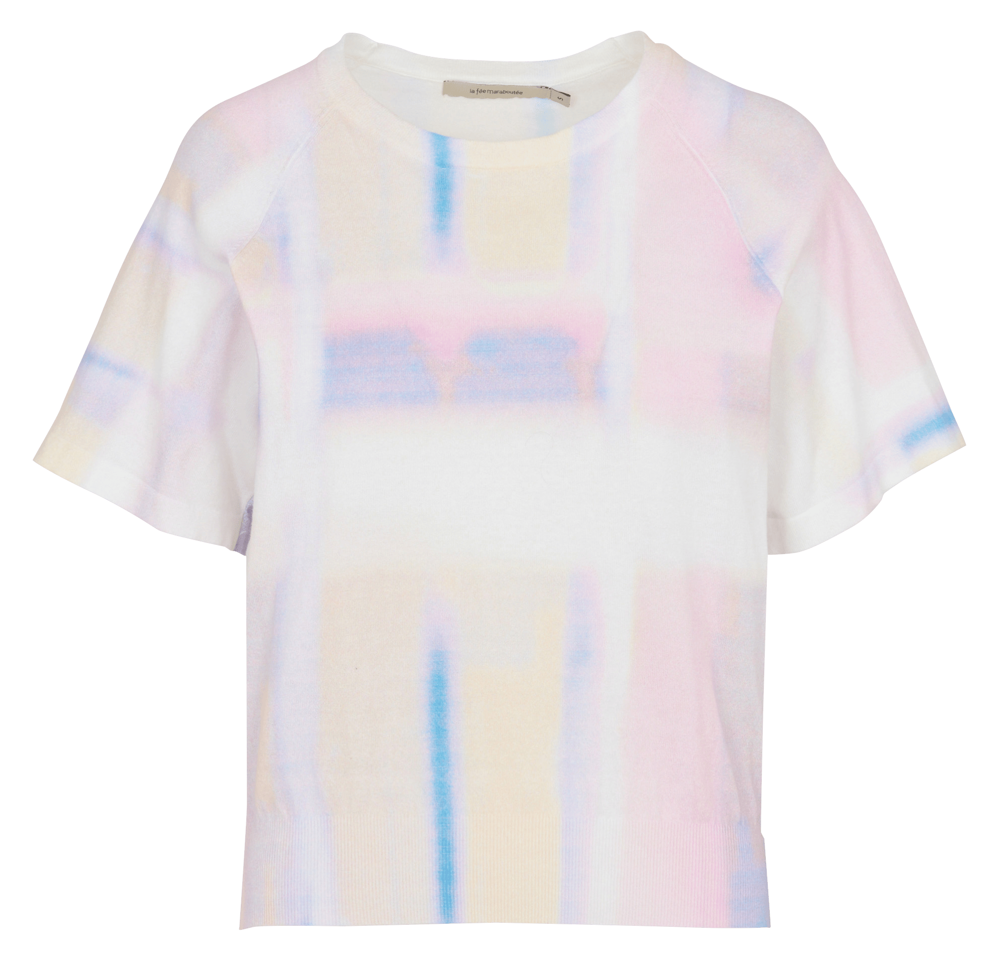 Pull droit en coton bio LA FEE MARABOUTEE Rose