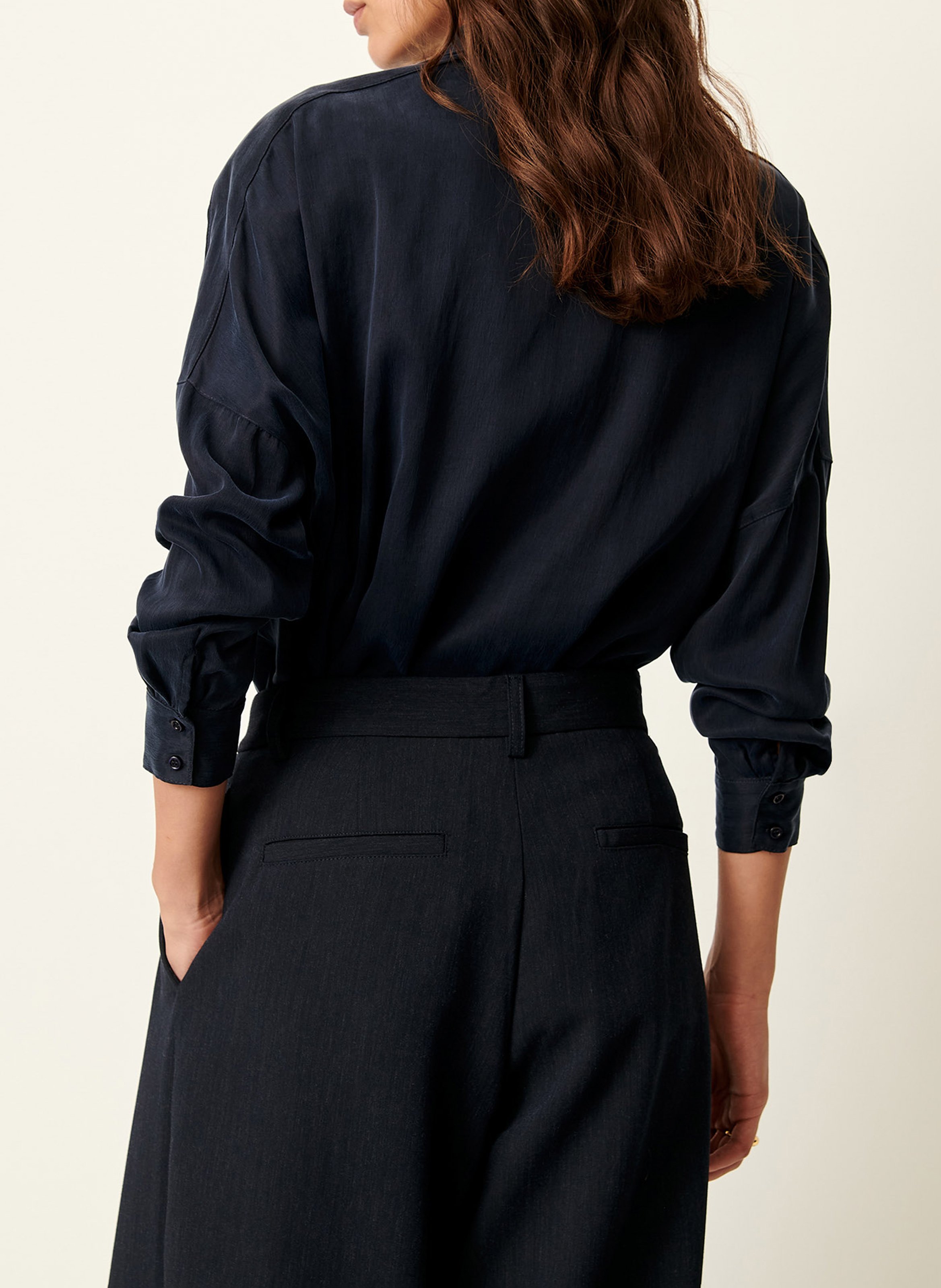 Shirt with classic collar SESSUN Blue