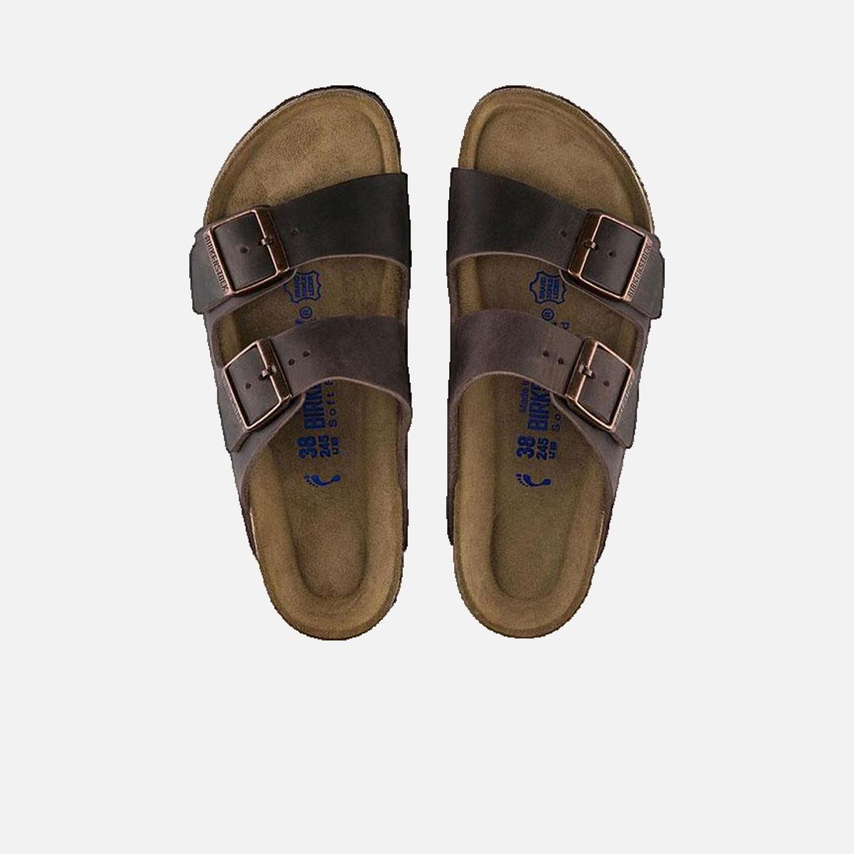Arizona flat sandals BIRKENSTOCK Brown