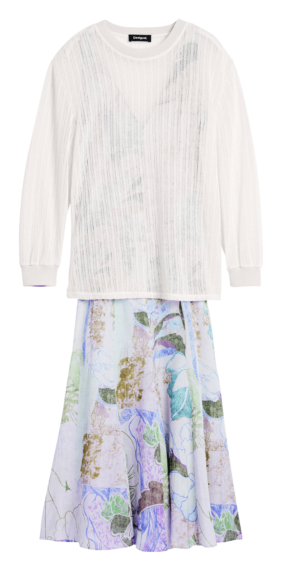 Robe longue 2 en 1 DESIGUAL Multicolore