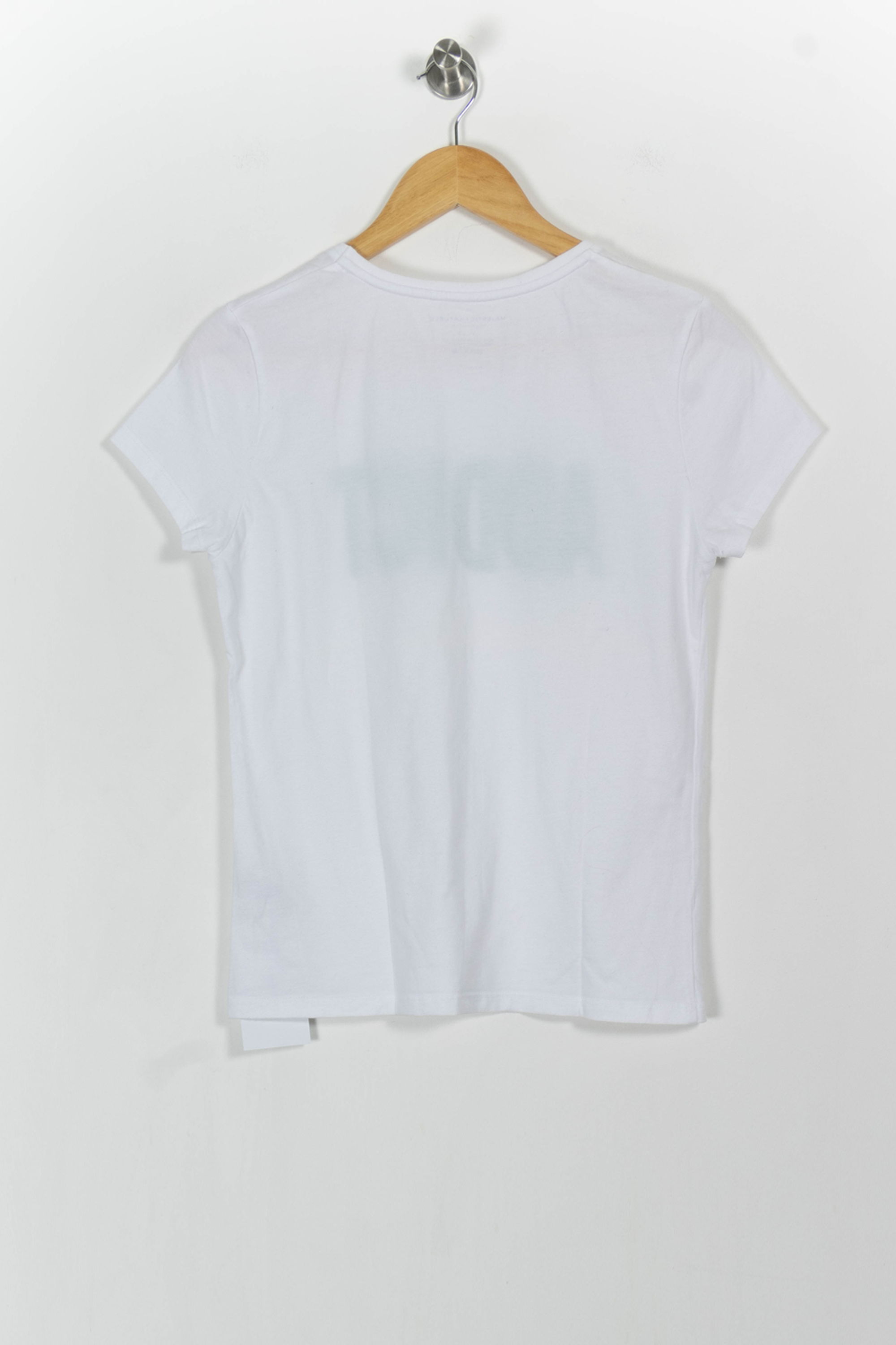 Tommy Badge T-shirt MAJESTIC FILATURES - SECONDE MAIN White