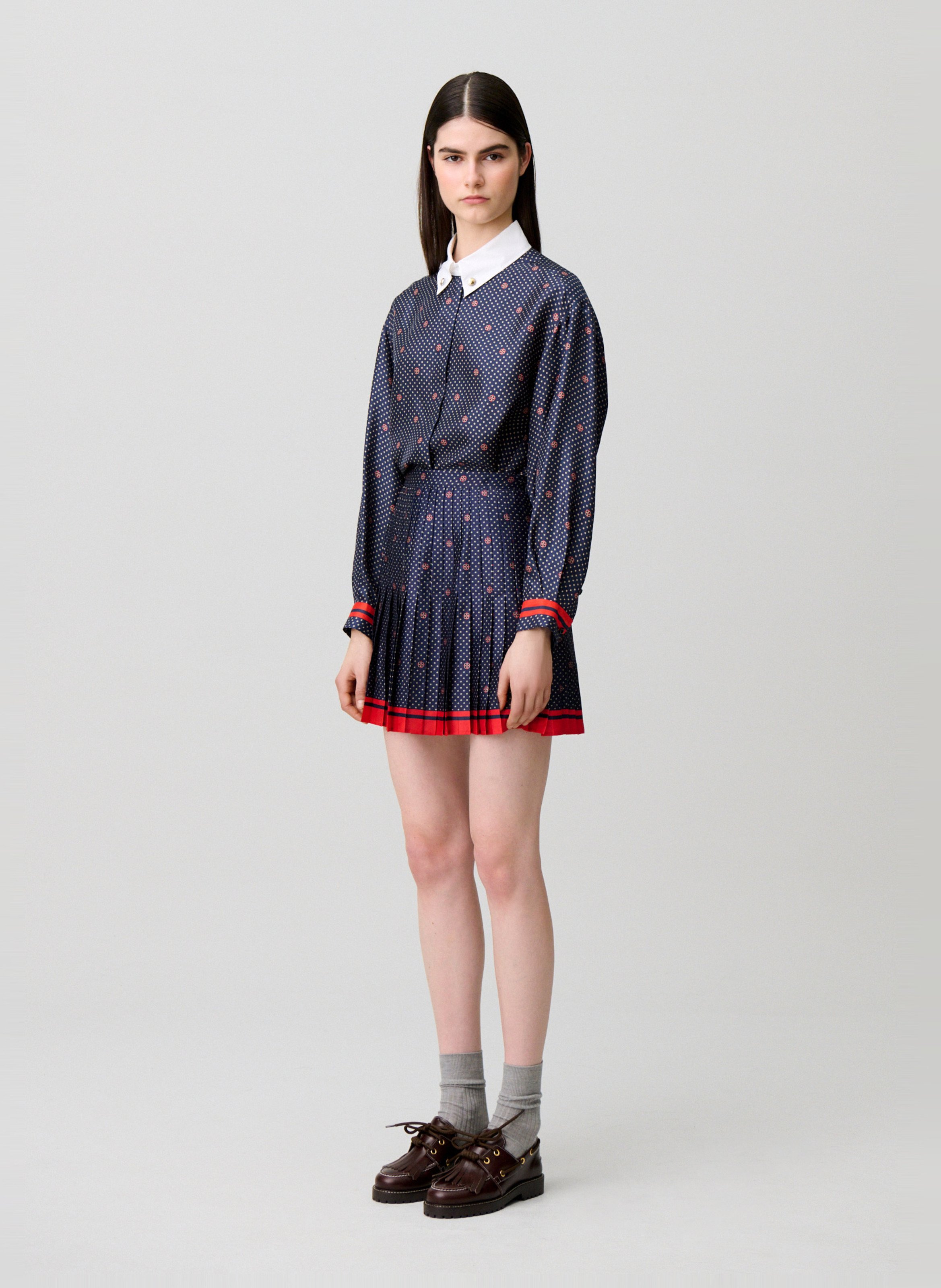 Korte uitlopende rok CLAUDIE PIERLOT Veelkleurig