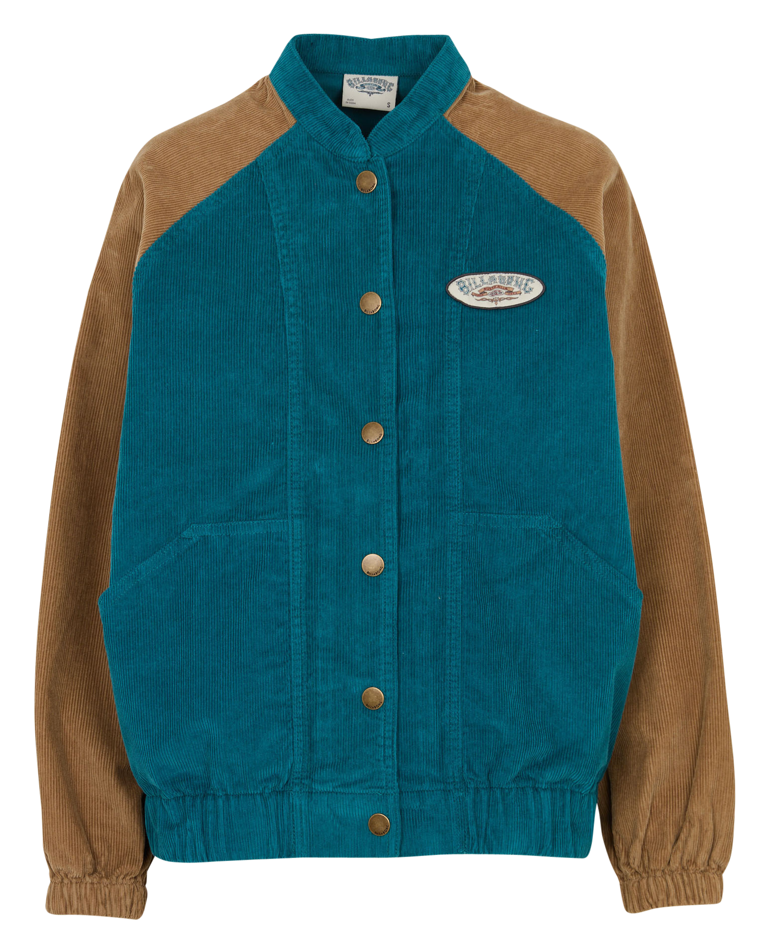 Oversize-Rippstrick-Baumwolljacke BILLABONG Mehrfarbig