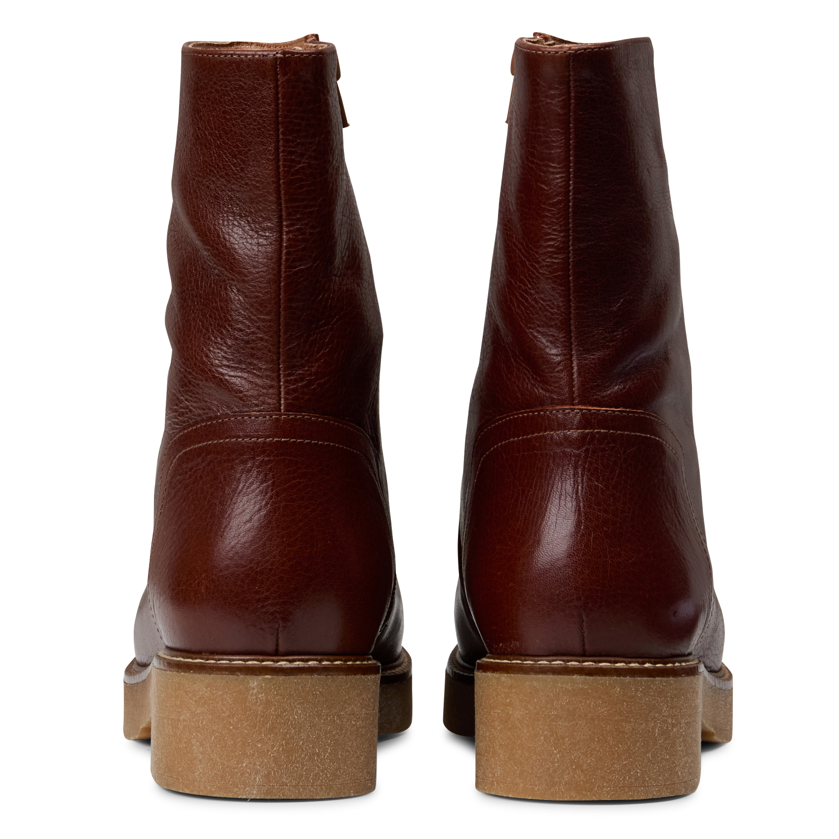Stiefeletten aus Veloursleder | Braun MELLOW YELLOW Damen