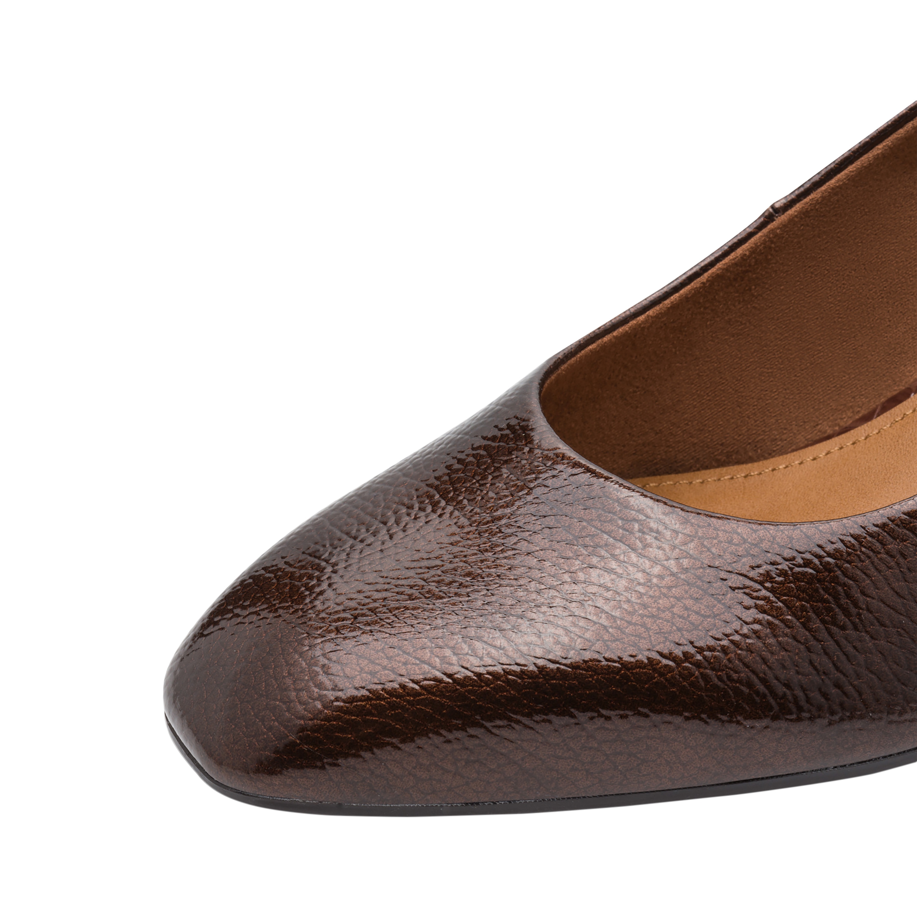 Slip-on pump TAMARIS Brown