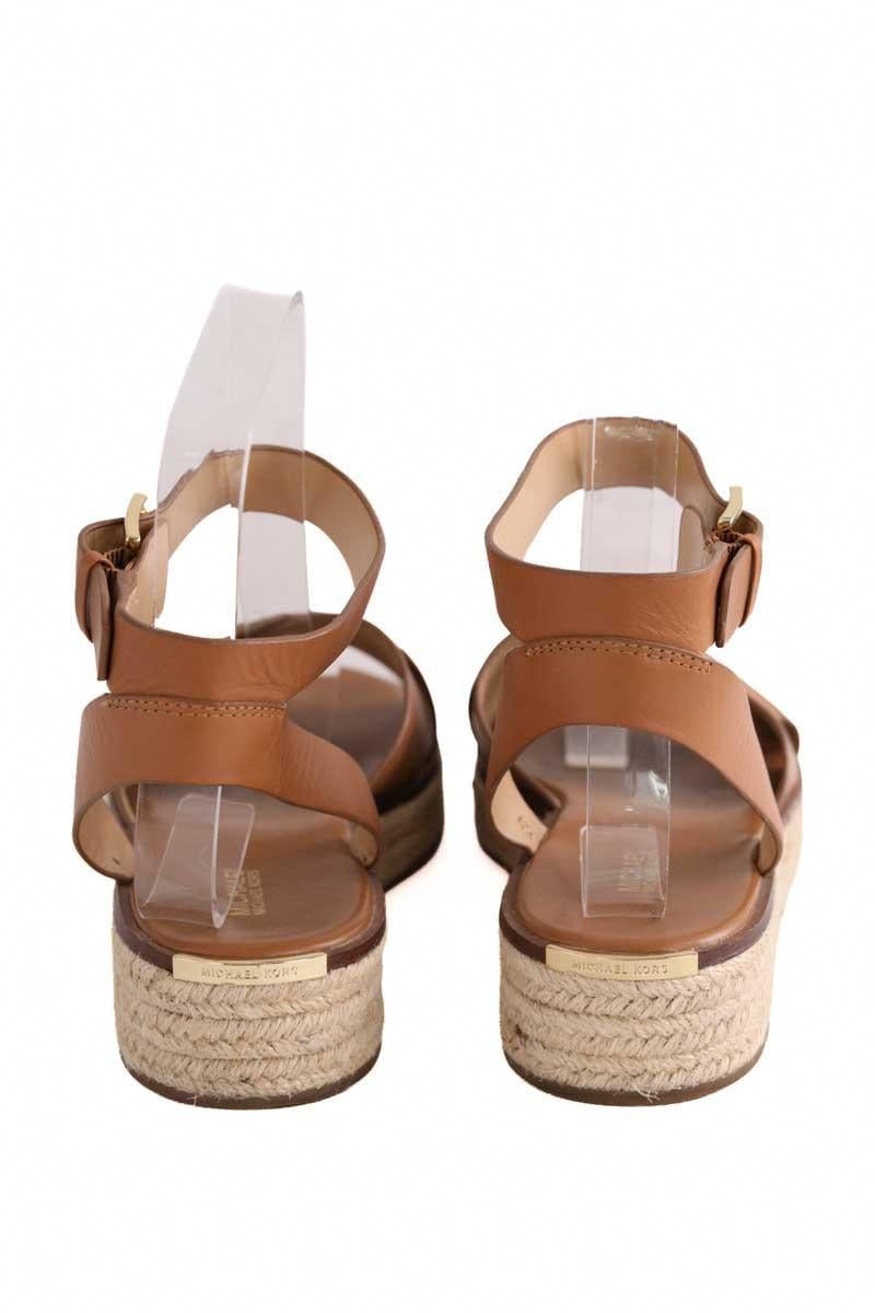 Faux leather sandals MICHAEL KORS - Seconde main Brown