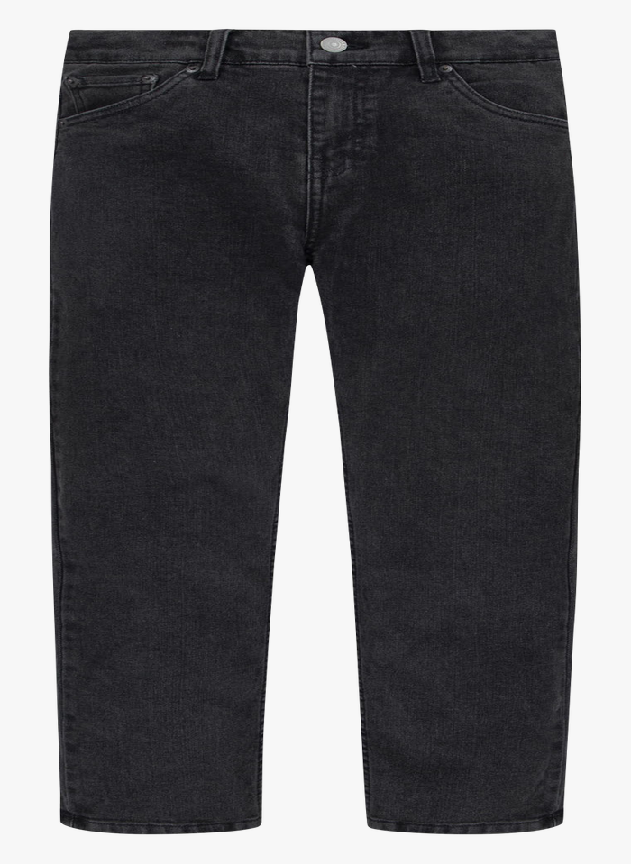 Cotton-blend Straight-leg Jeans Noir Levi's Kids - Child