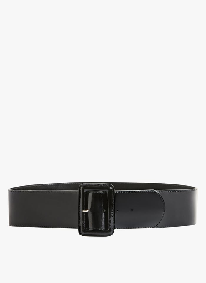 Ceinture Large Vernie Noir Claudie Pierlot Femme Place des