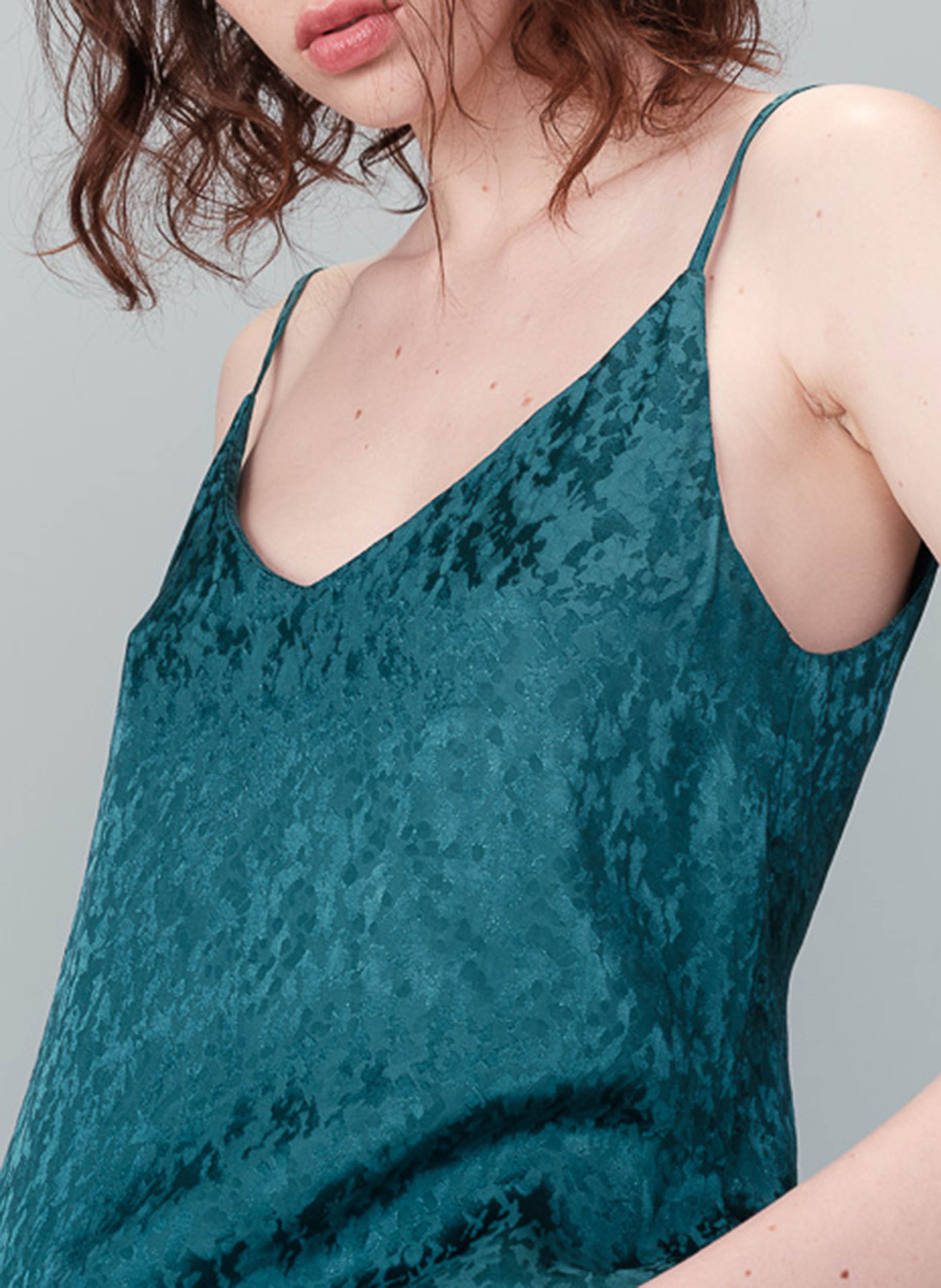 Débardeur droit en jacquard GRACE ET MILA Vert