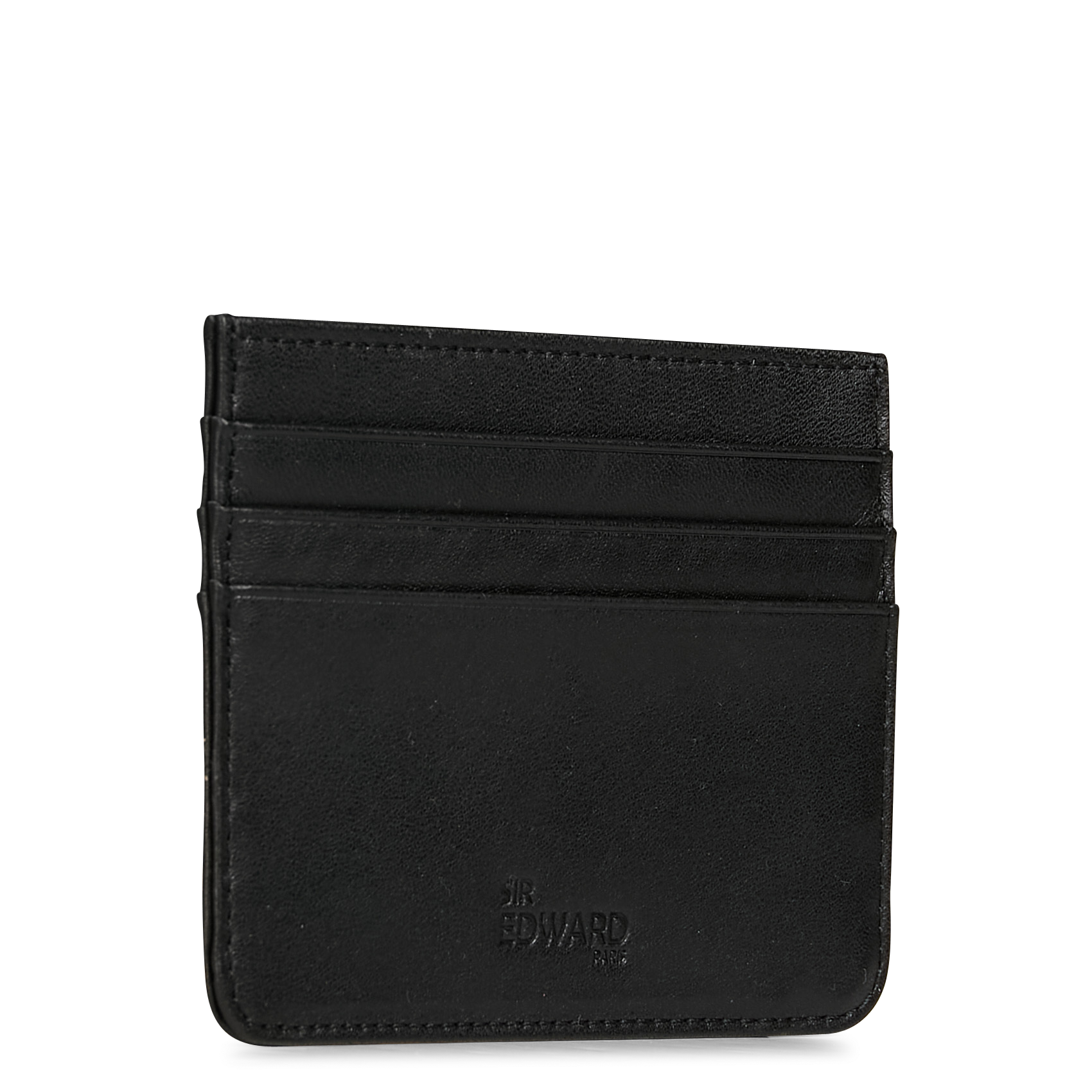 Porte cartes en cuir  SIR EDWARD Noir