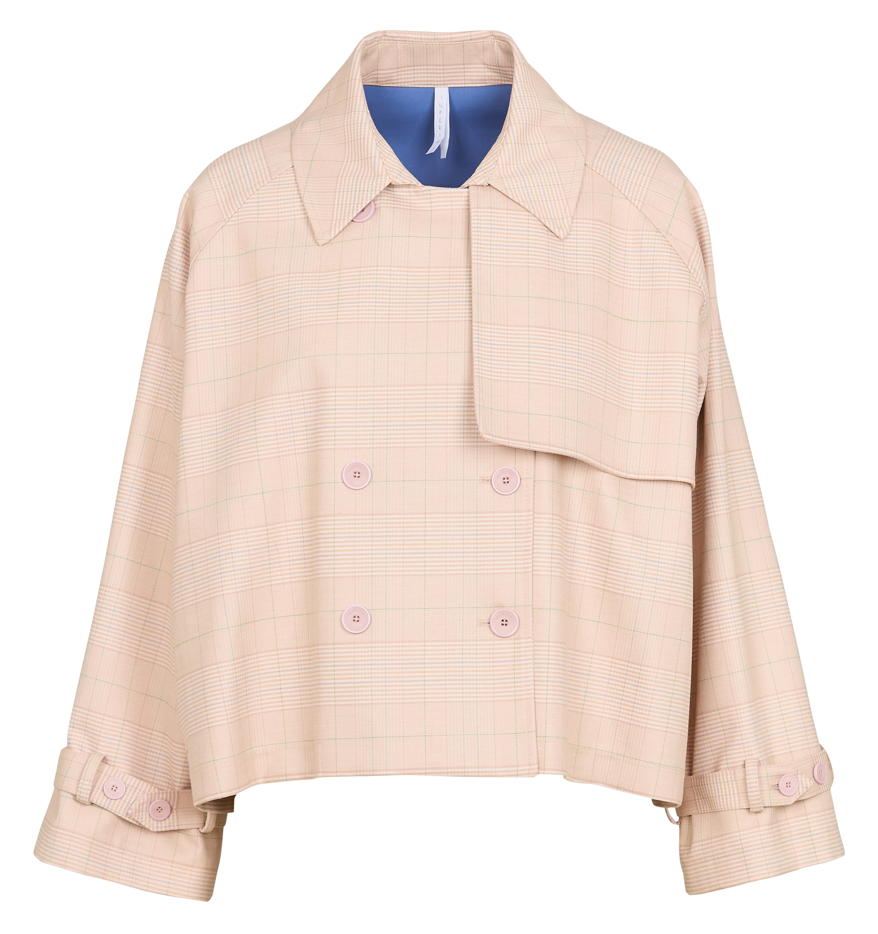 Printed short trench coat IMPERIAL Multicolored