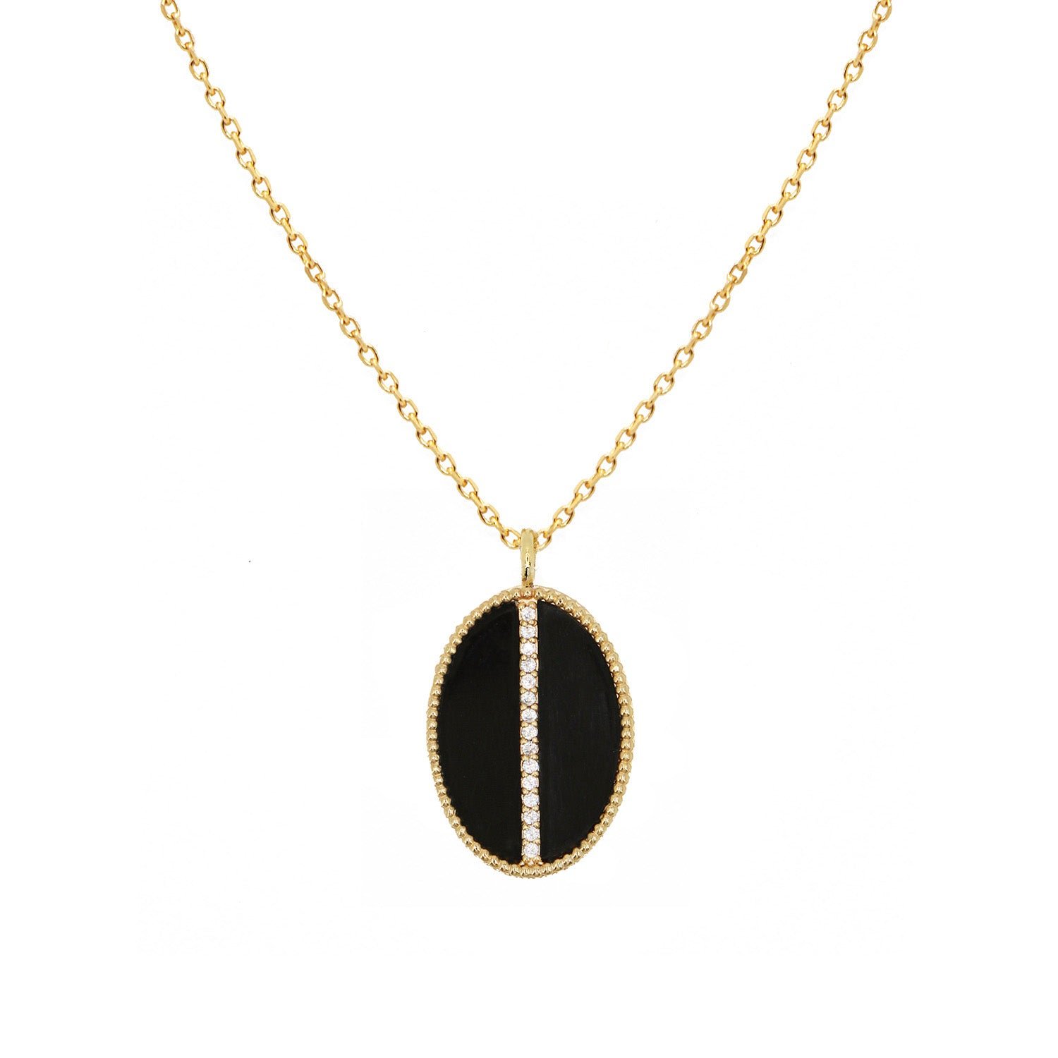 Necklace NILAI Black