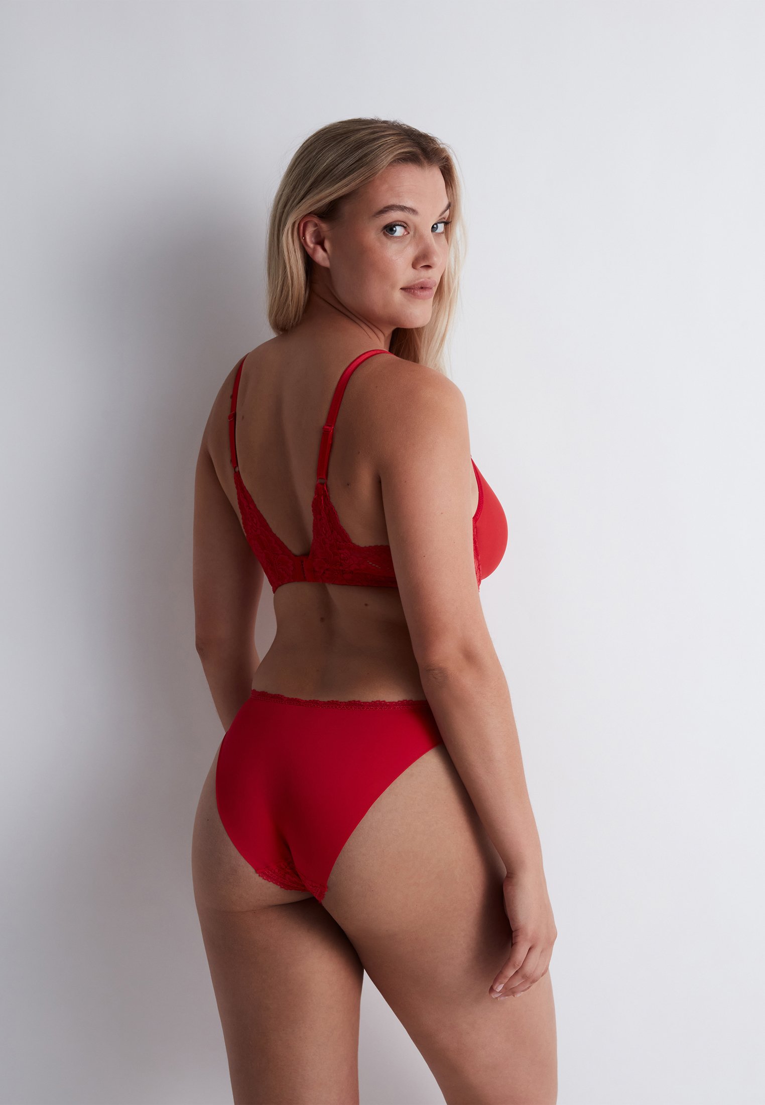 T-shirt bra AUBADE Red