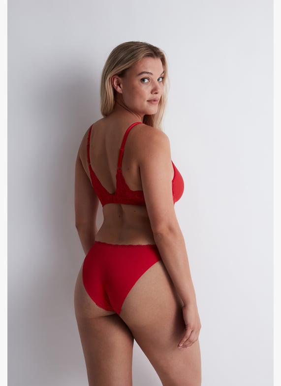 T-shirt bra | Red by AUBADE T-shirt bra Red