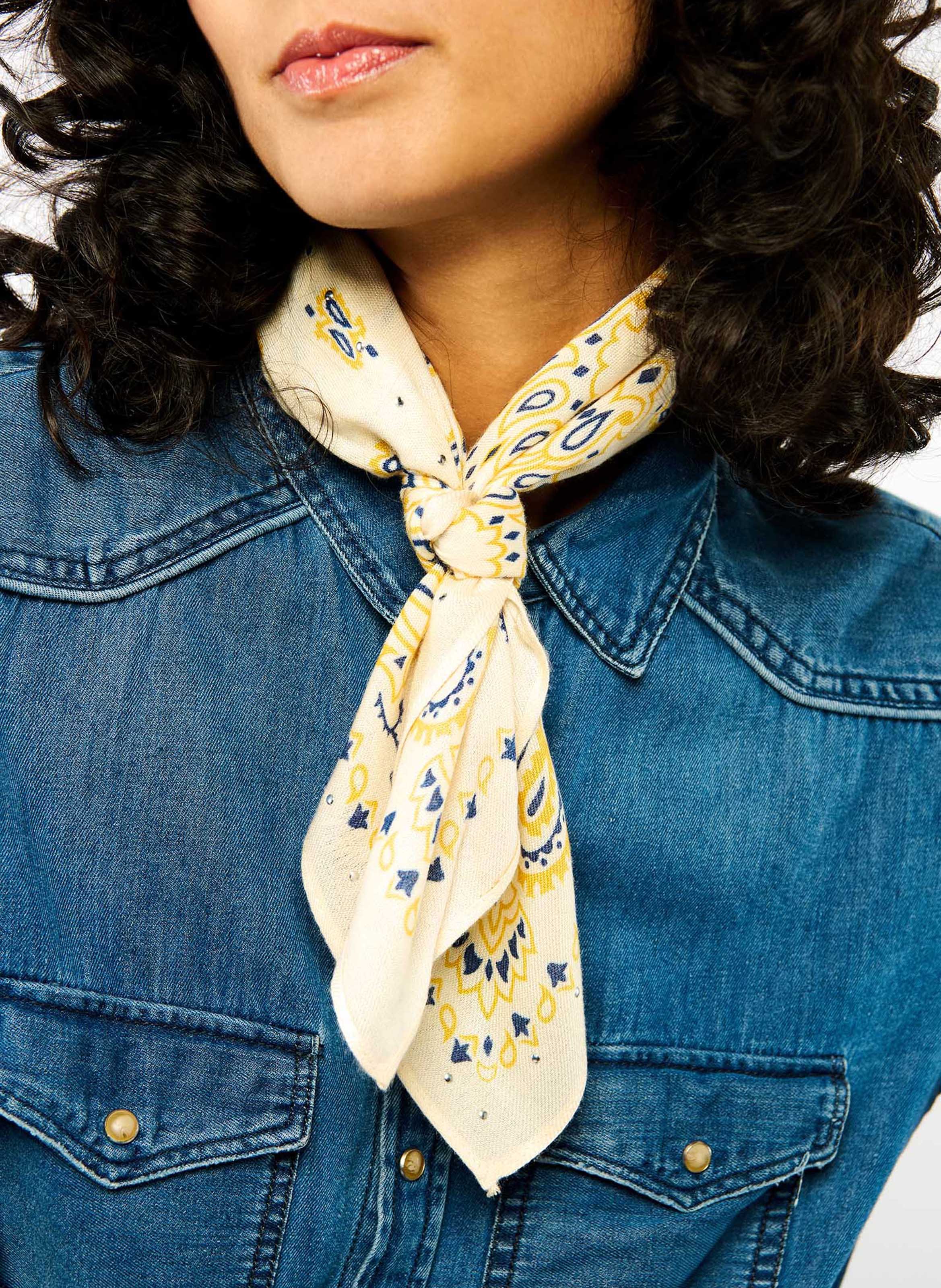 Bandana printed scarf WILD