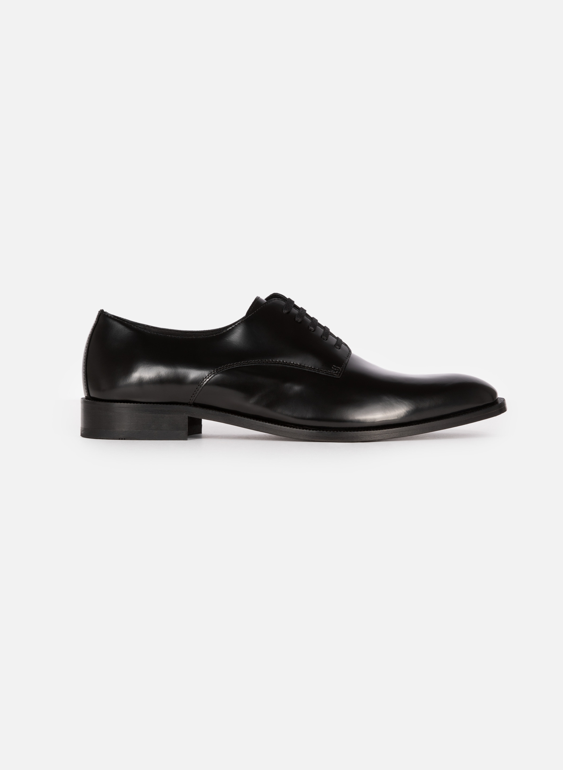 Arthus leather Derby shoes  THE KOOPLES Black