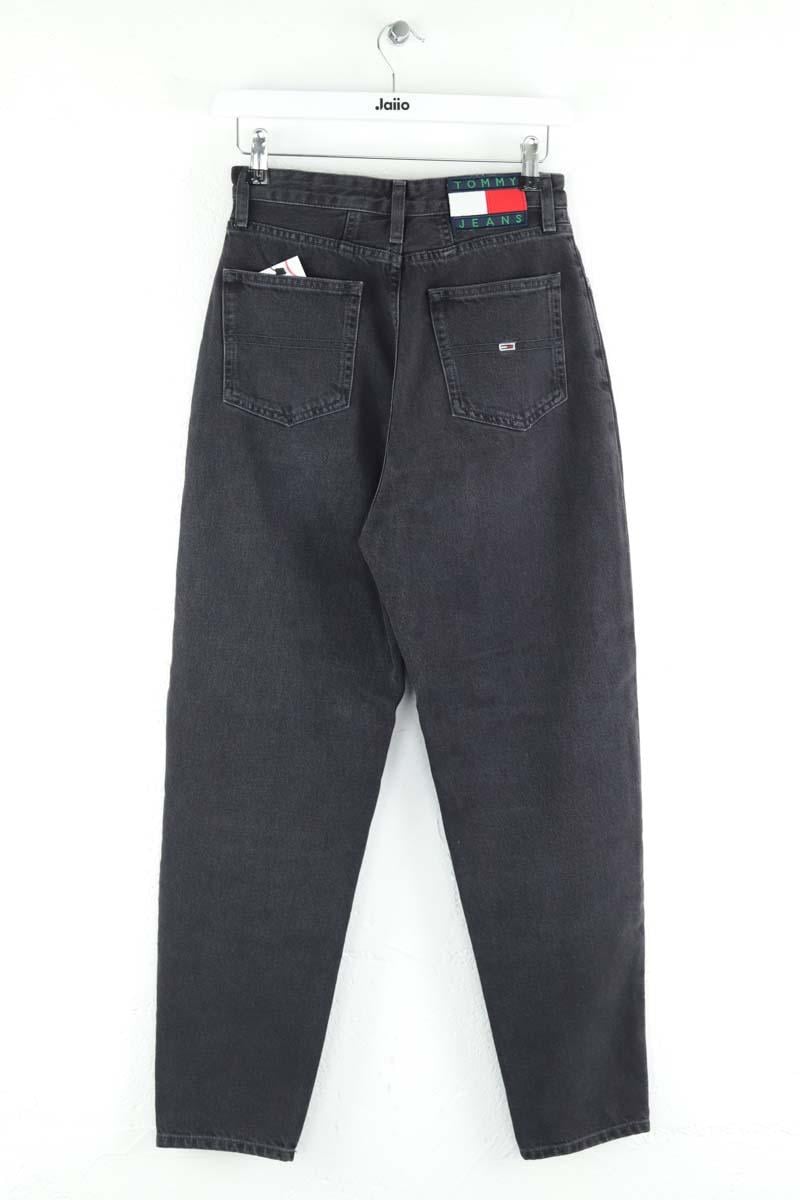 Cotton straight jeans TOMMY HILFIGER - SECONDE MAIN Black