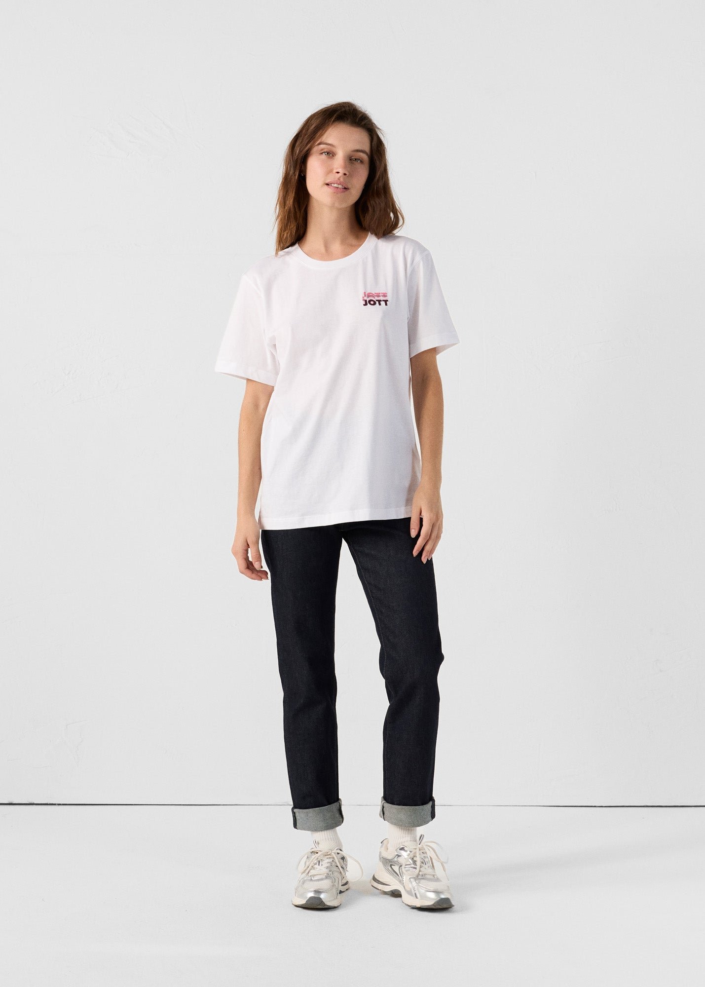 Graphic short sleeve T-shirt JOTT White