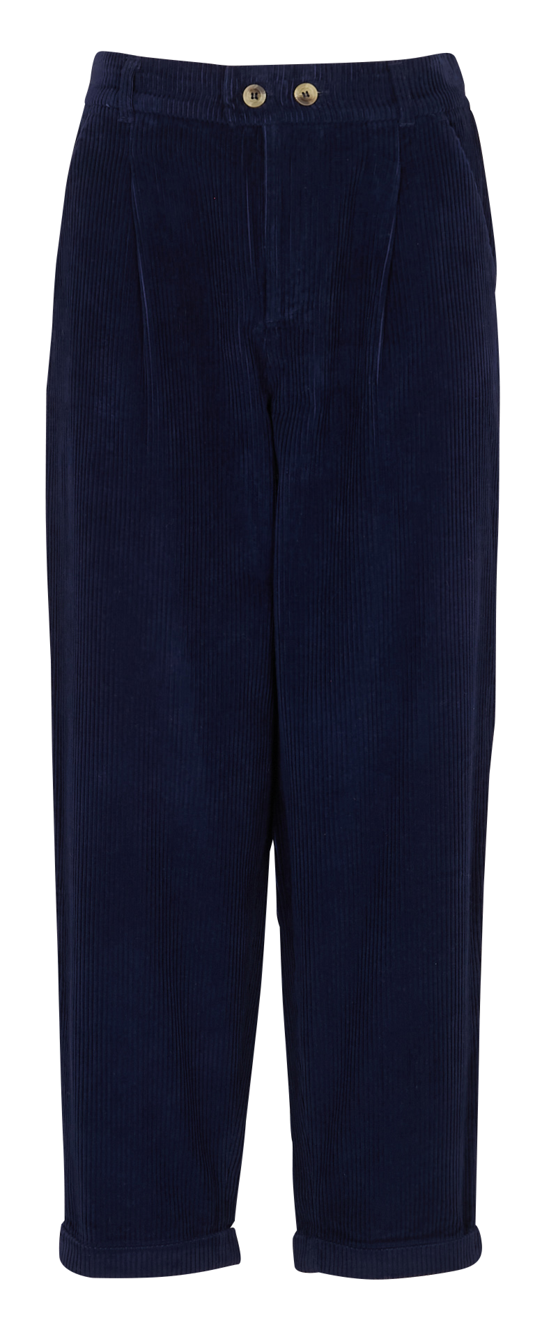 Rechte broek van biokatoen LEON & HARPER Blauw