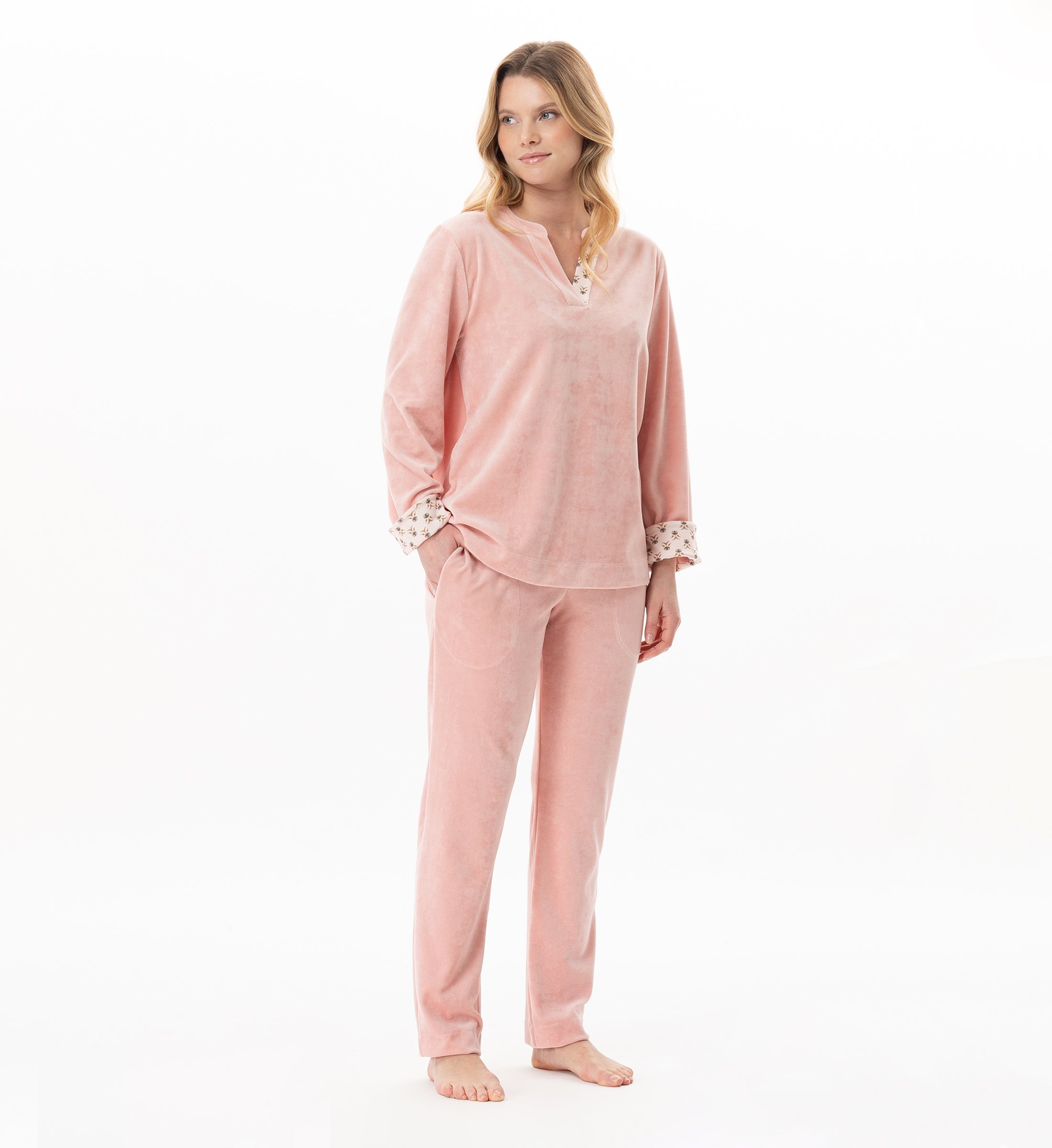 Velour pajamas LE CHAT Pink