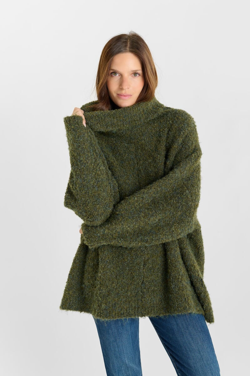 Sweater LE TEMPS DES CERISES Khaki