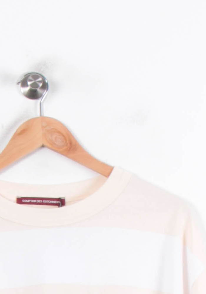 Tommy Badge T-shirt COMPTOIR DES COTONNIERS - Seconde main Beige