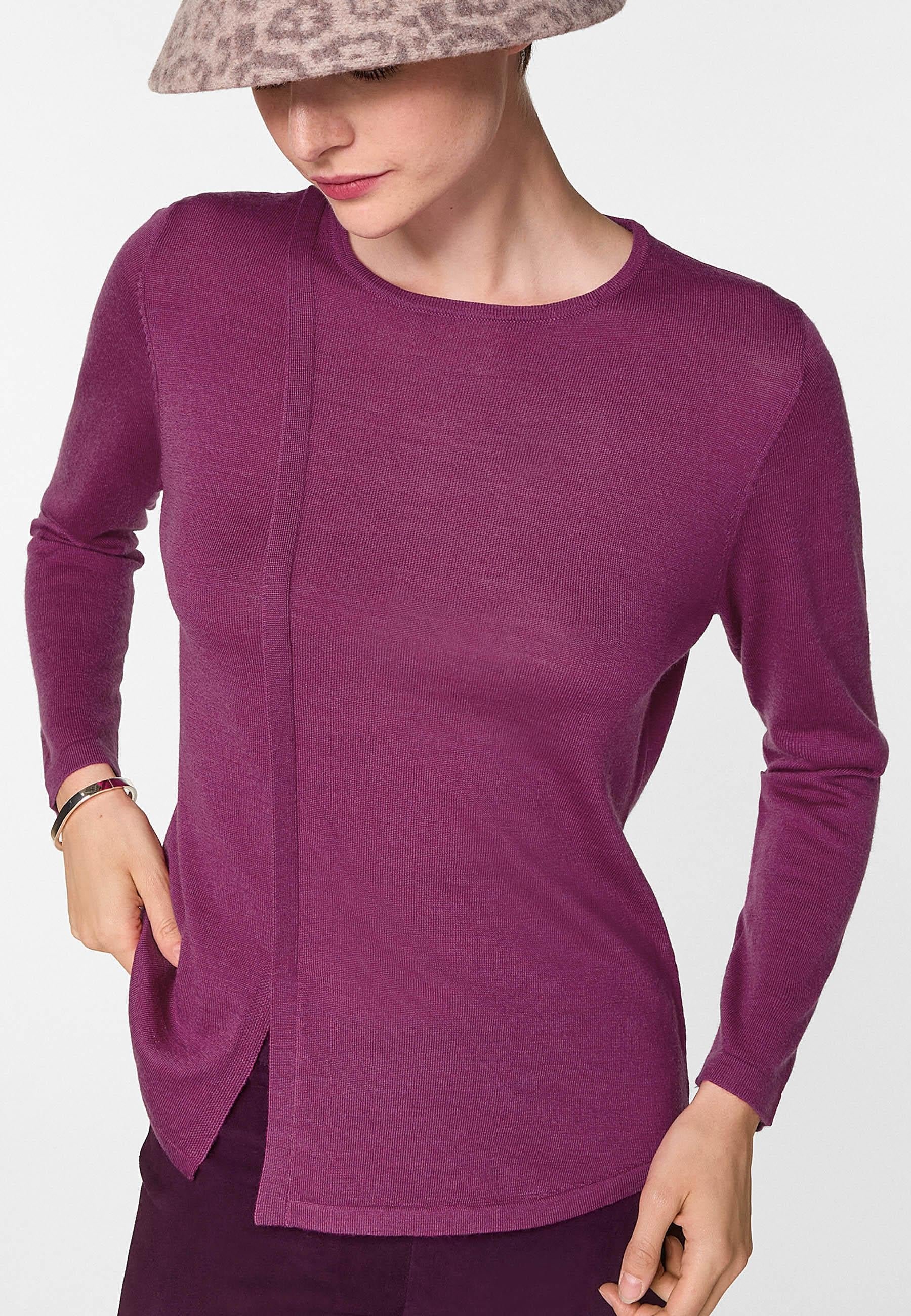 Merino wool sweater RODIER Purple
