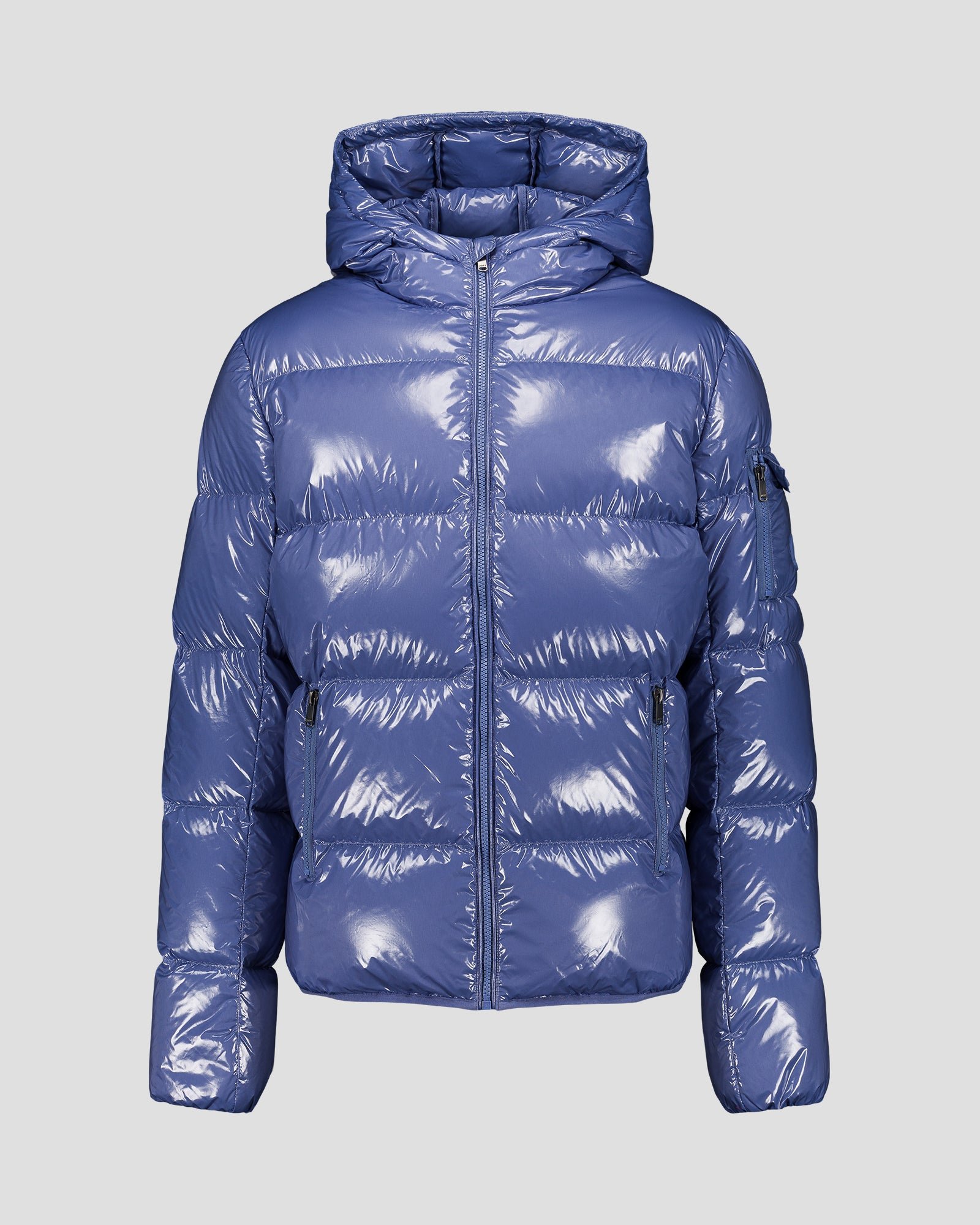 Java lacquered hooded parka for extreme cold JOTT Pink