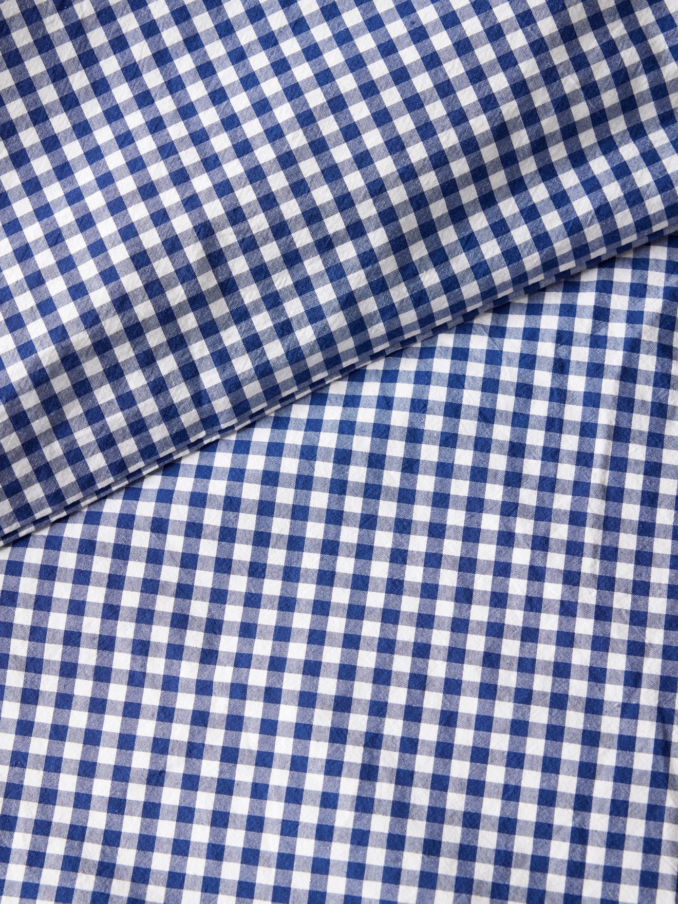 Cotton percale duvet cover "amy" CYRILLUS Blue