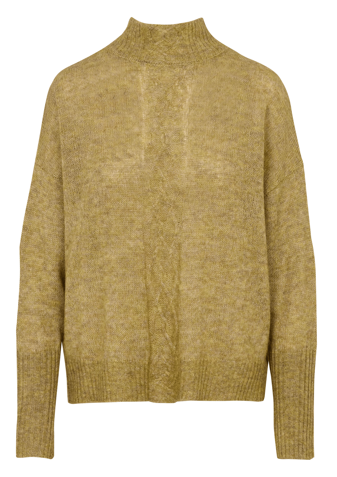 Pull col montant en laine mélangée BELLA JONES