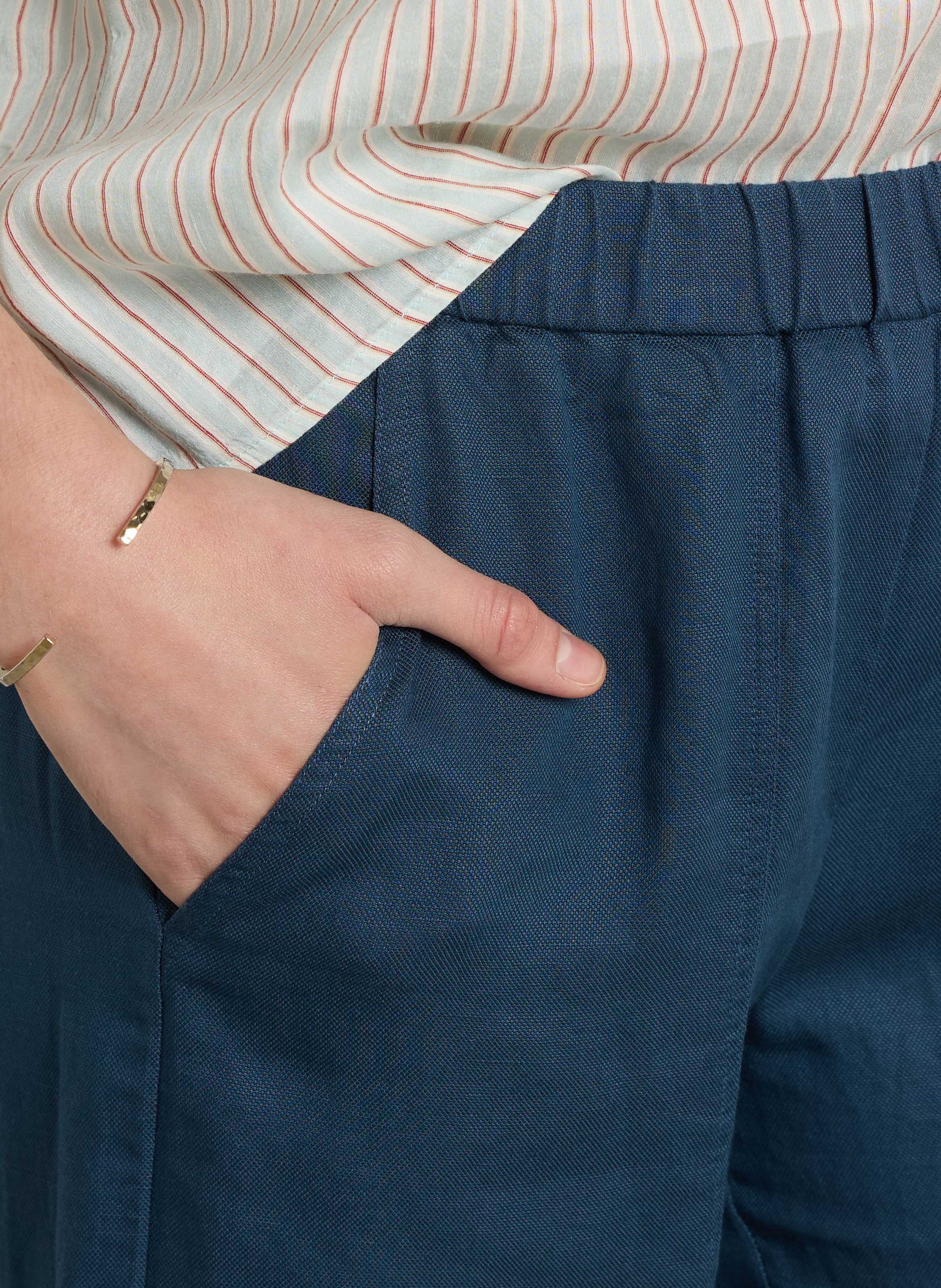 Pantalon large  DIEGA Bleu