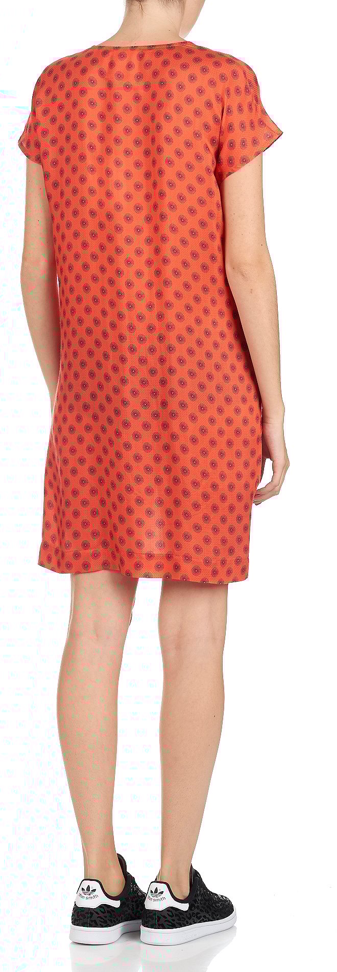 Robe imprimée ATTIC AND BARN Orange