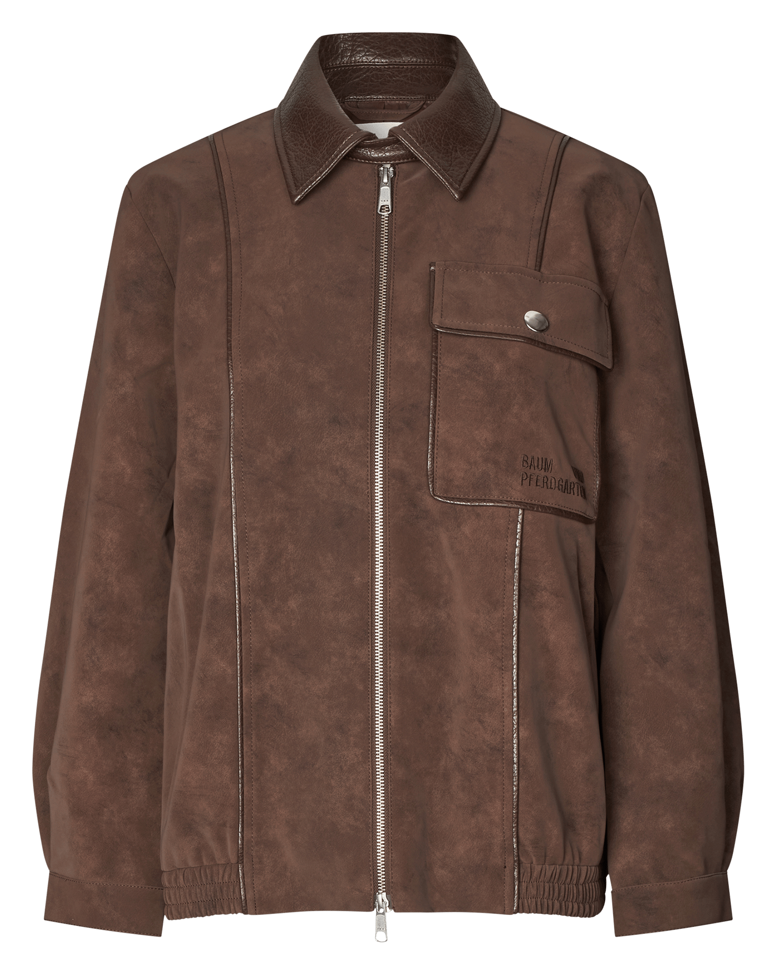 Blouson oversize col classique BAUM UND PFERDGARTEN Marron