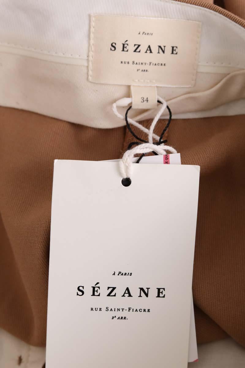 Wide-leg pants SEZANE - Seconde main Brown