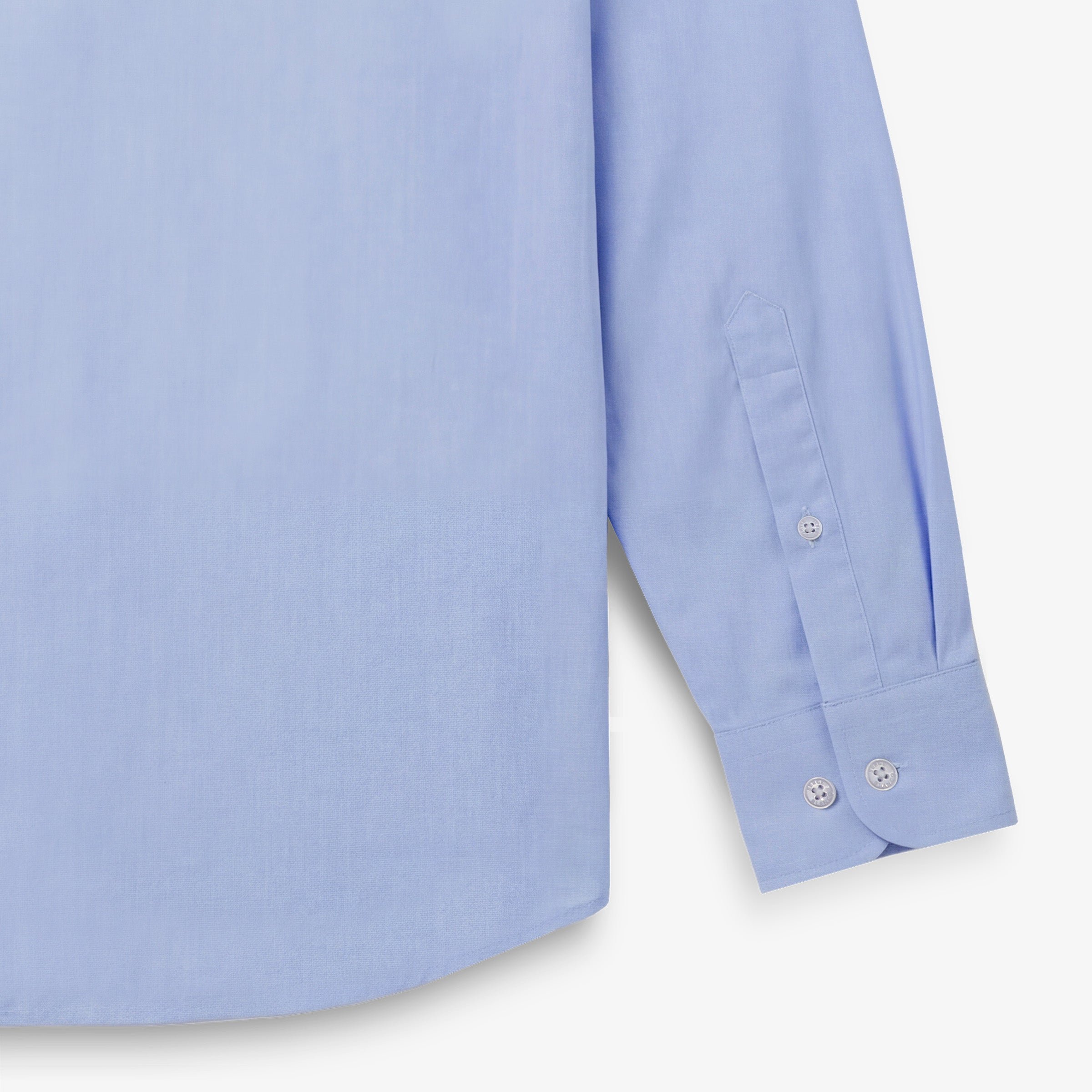 Long-sleeved cotton shirt SERGE BLANCO Blue