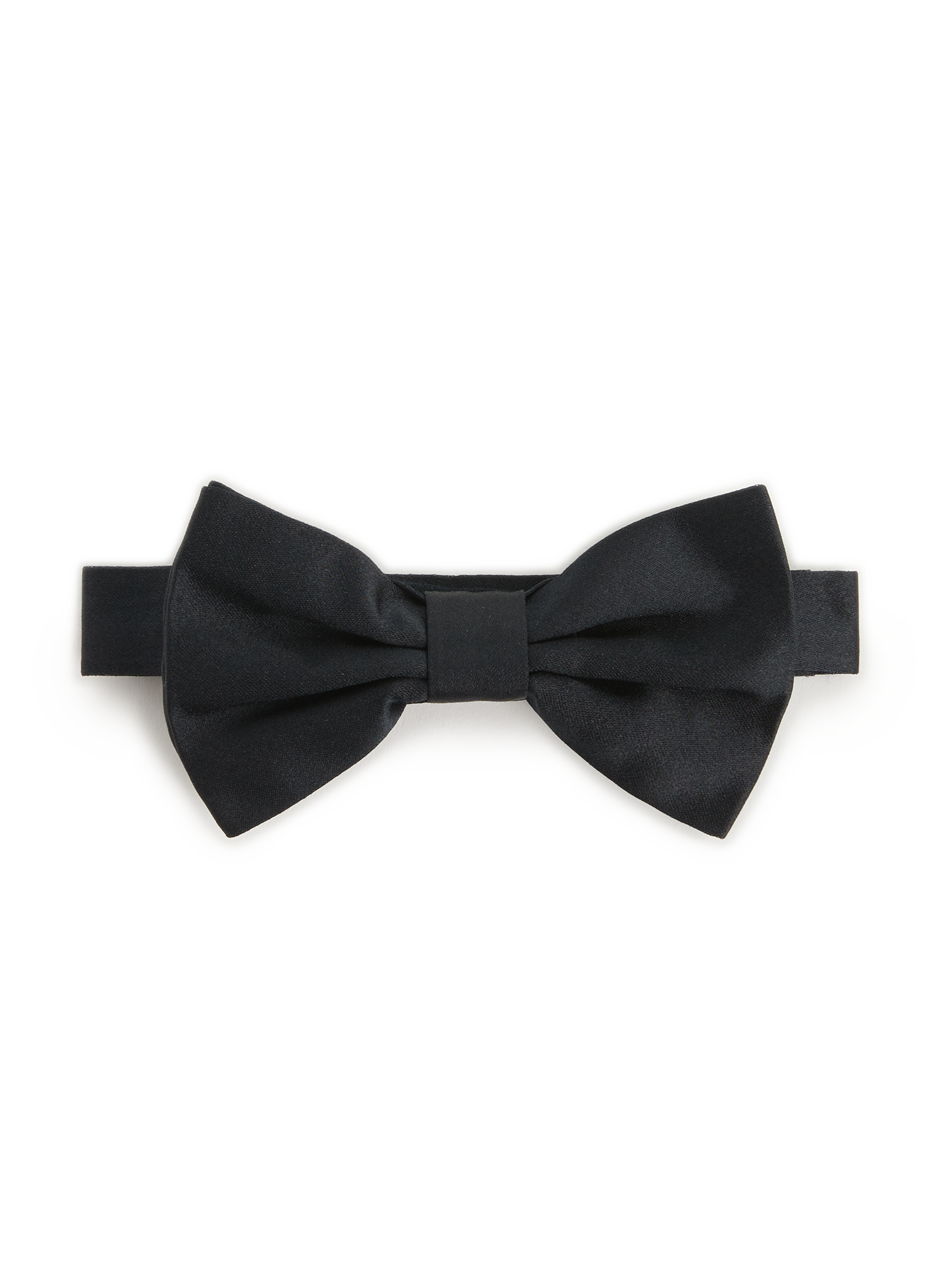 Silk satin bow tie nd apnd7167 bbc plain satin bt square navy AU PRINTEMPS PARIS