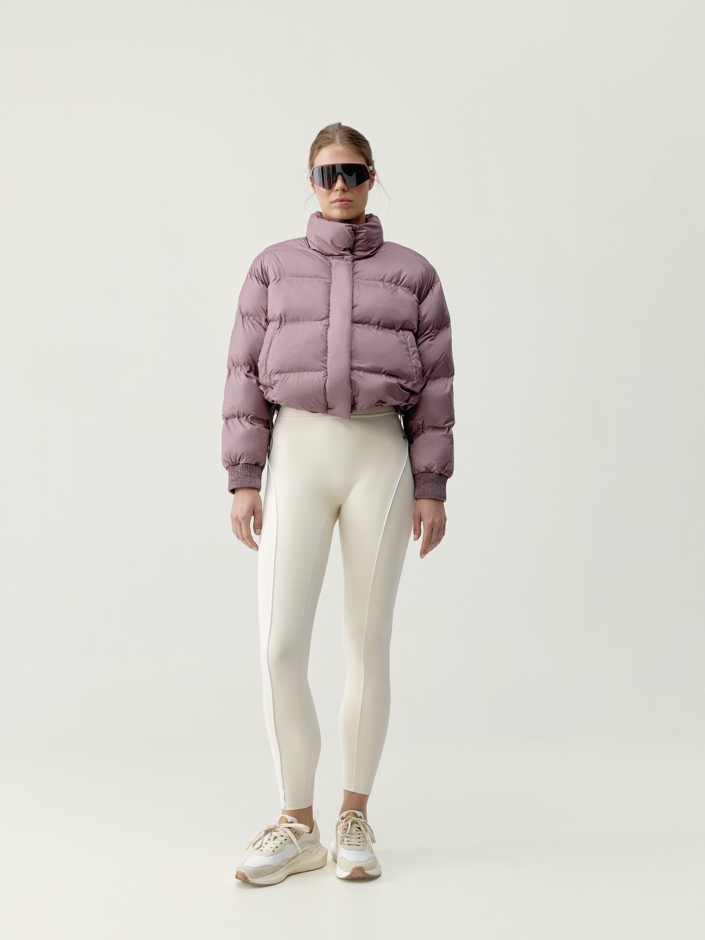 Women's sports jacket lynx zip closure BORN Pink