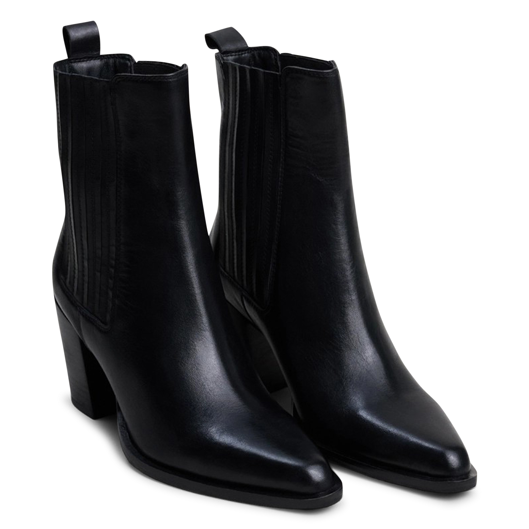 Bottines en cuir JONAK Noir