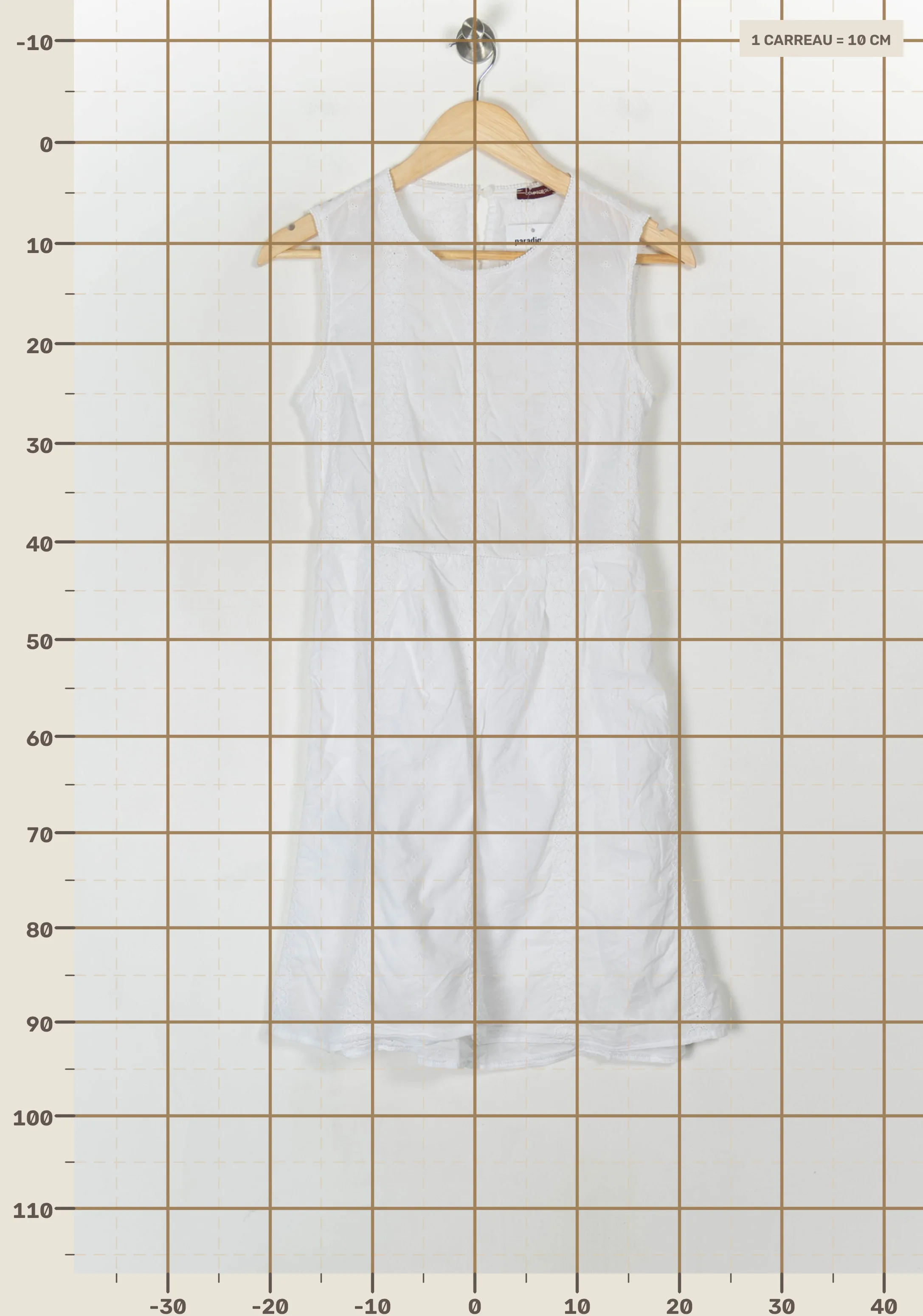 Short & midi dress COMPTOIR DES COTONNIERS - Seconde main White