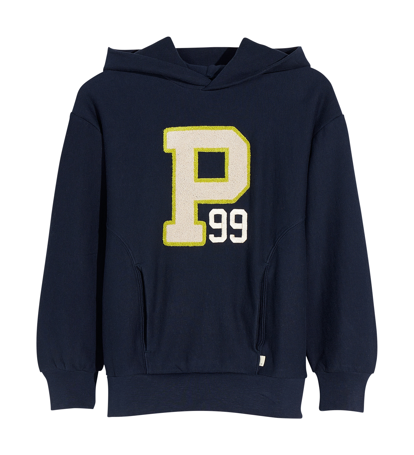 Oversized cotton hoodie BELLEROSE Blue